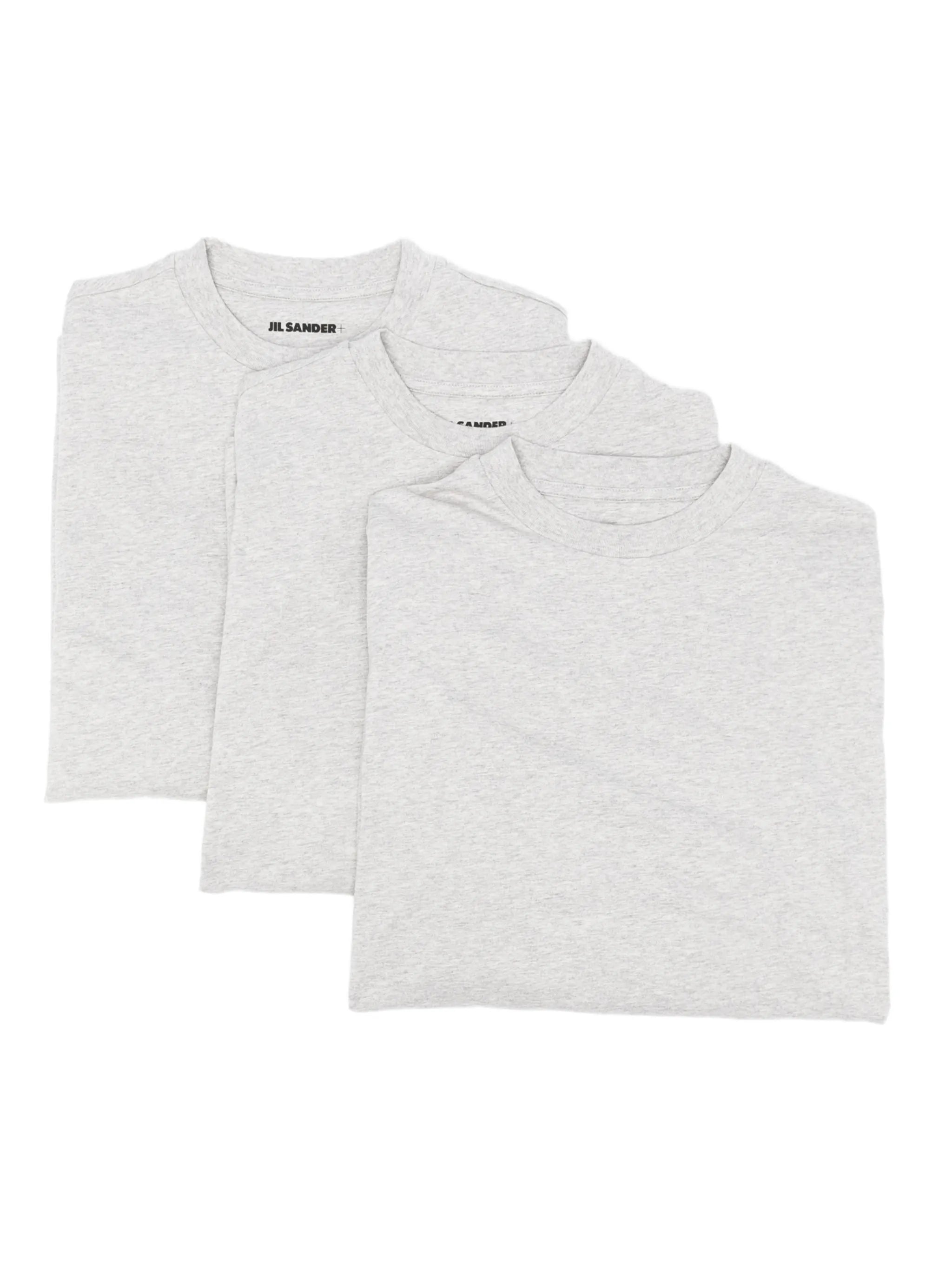 long-sleeve crew-neck T-shirt pack (pack of three)