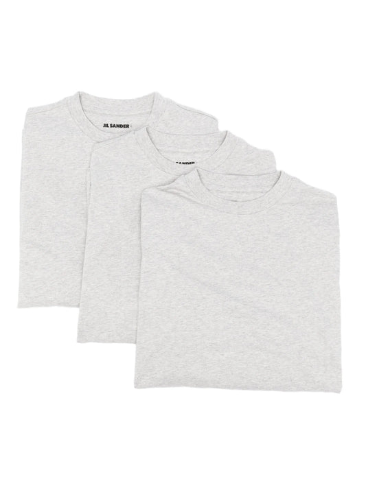 long-sleeve crew-neck T-shirt pack (pack of three)