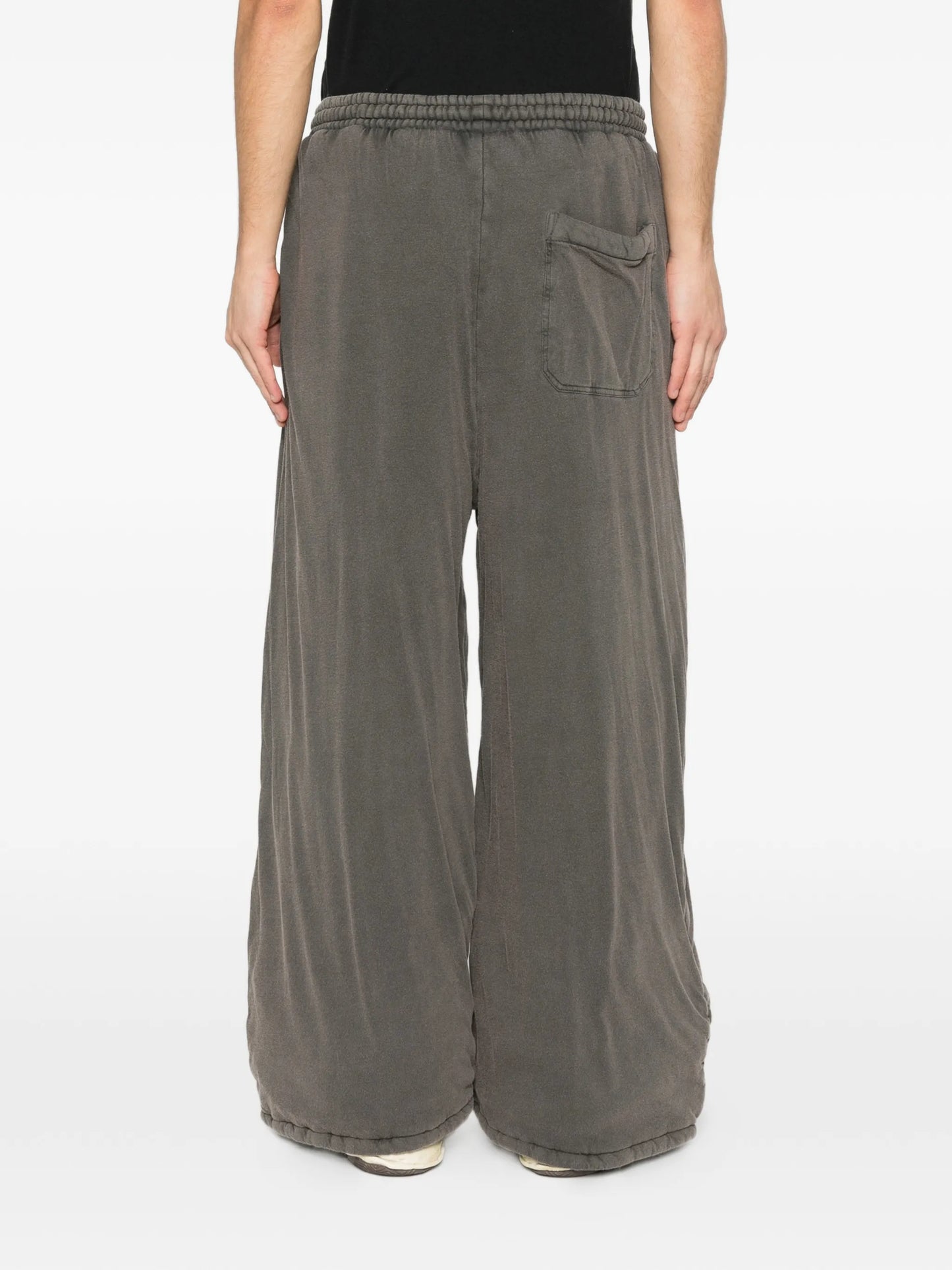 wadded track pants