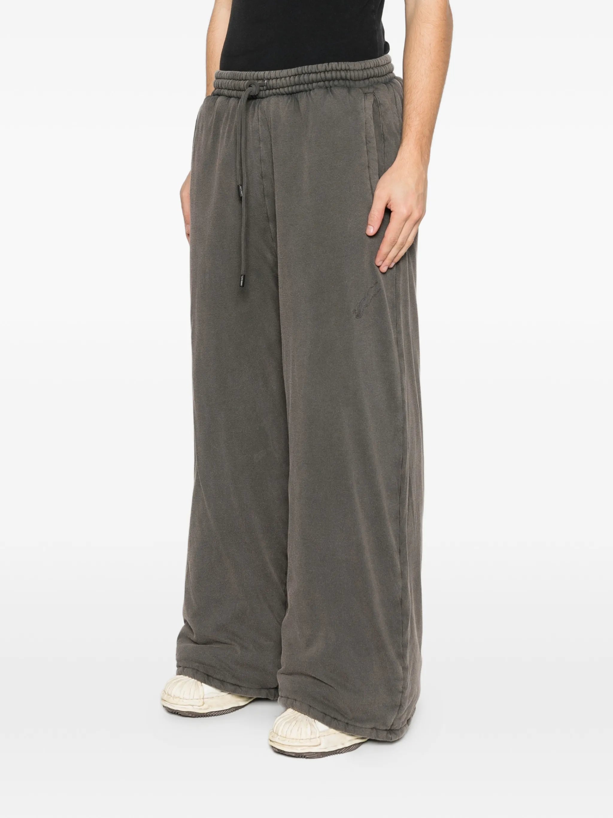 wadded track pants