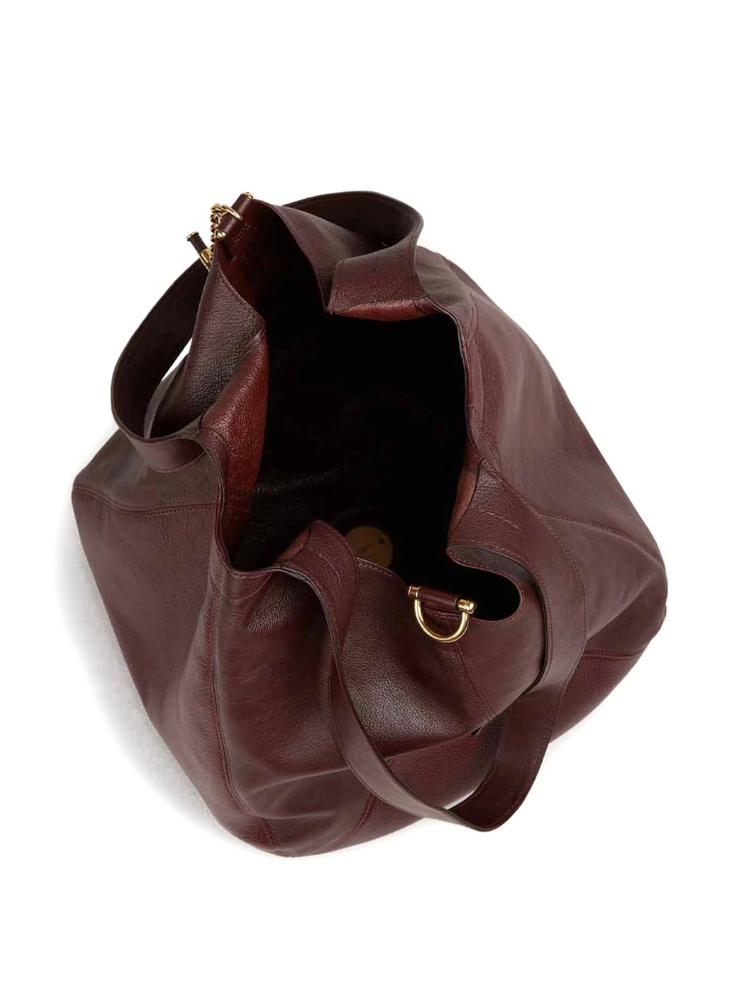 ballon leather tote bag