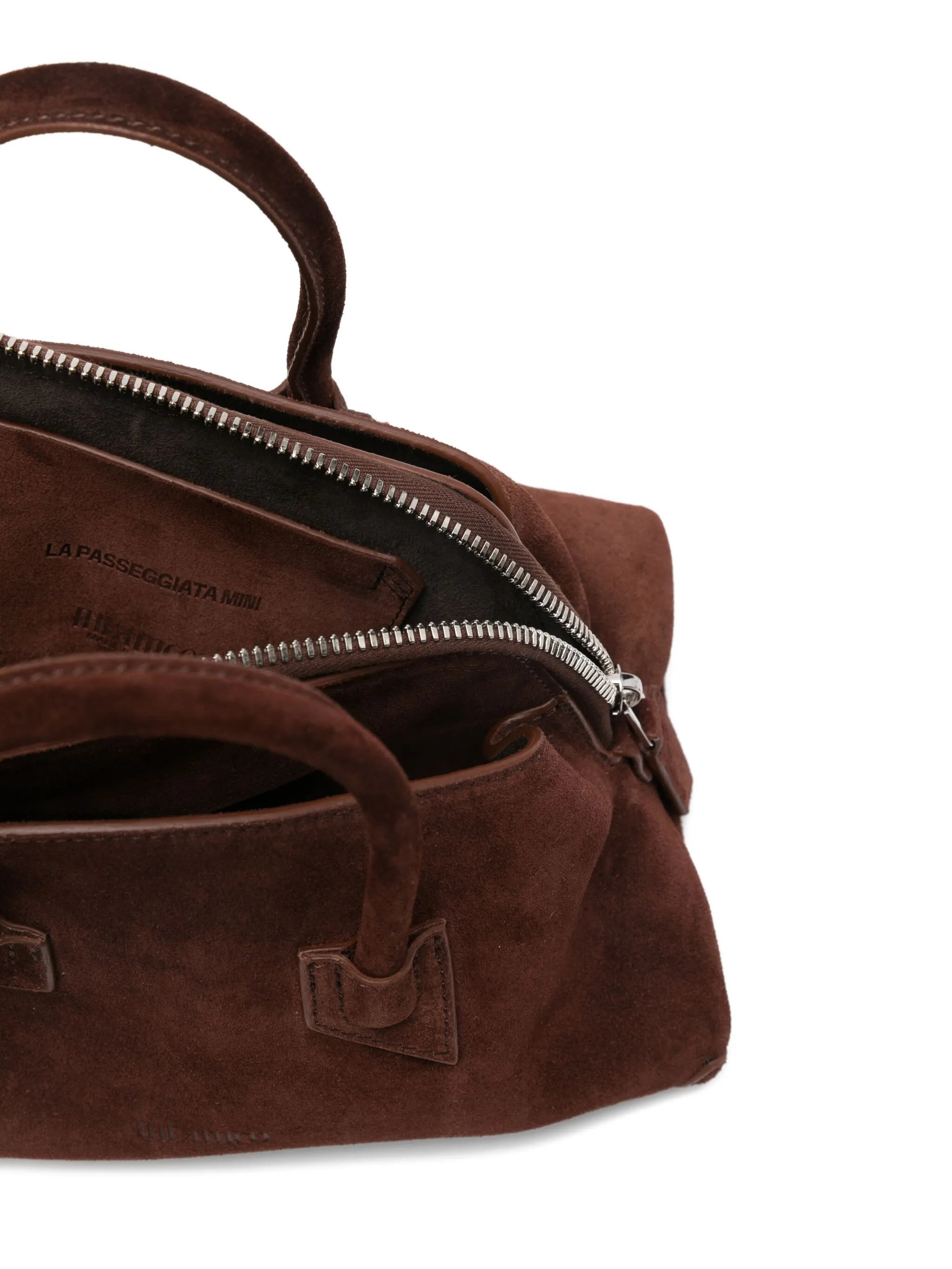 suede tote bag