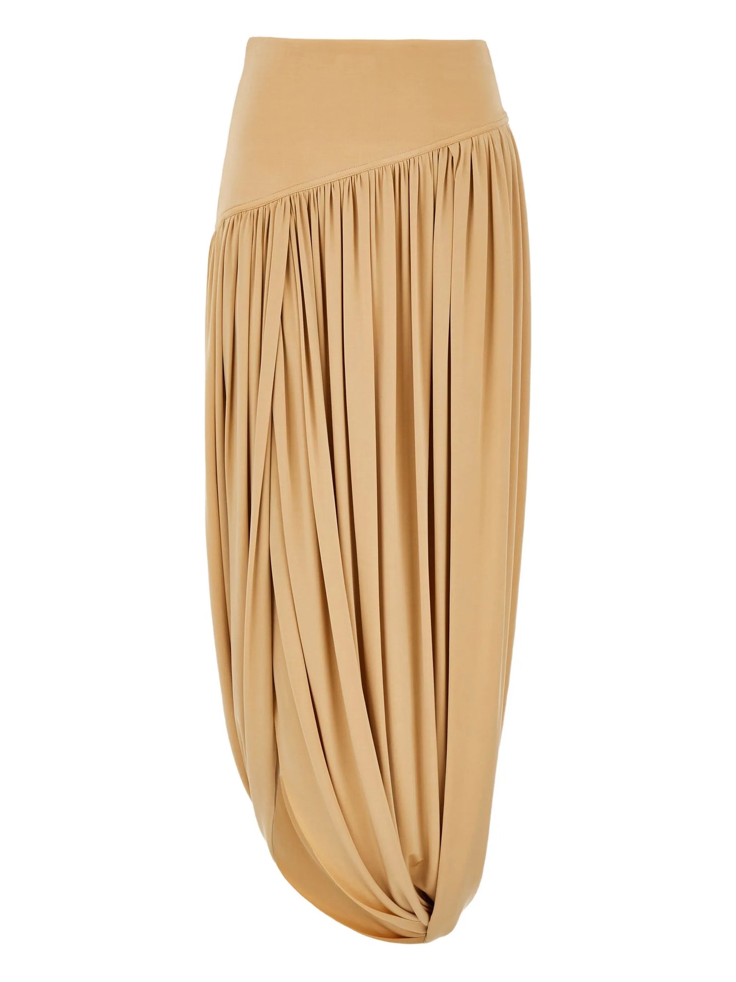 skirt with basque detail