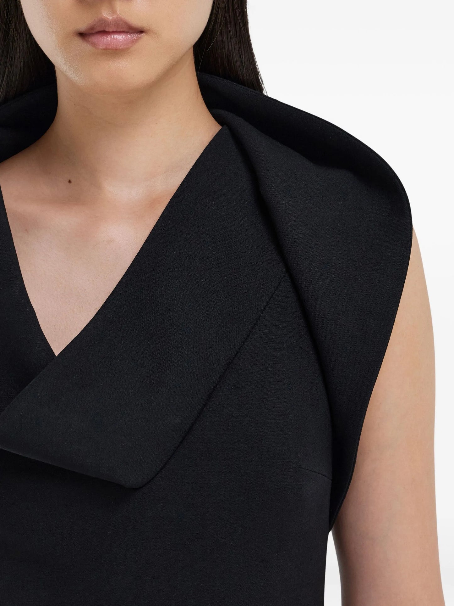 asymmetric mini dress