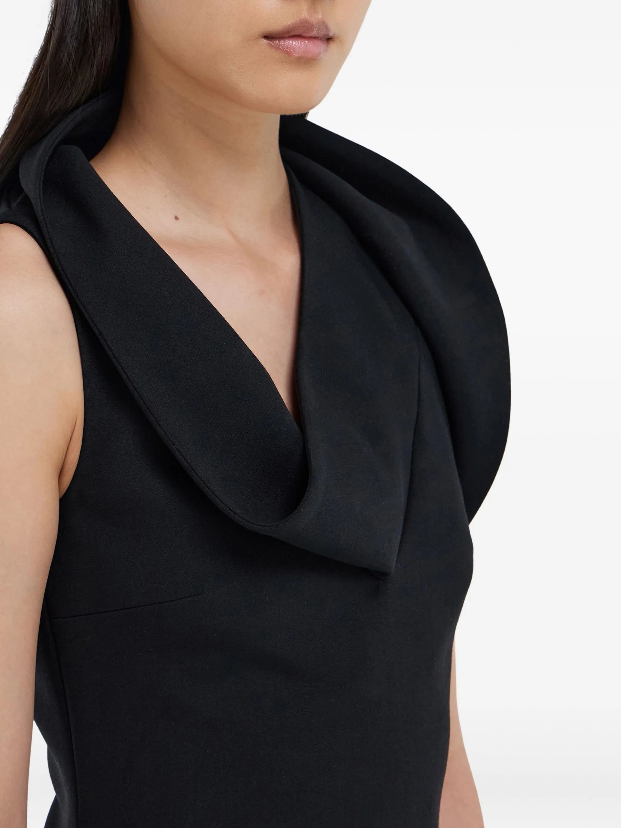 asymmetric mini dress