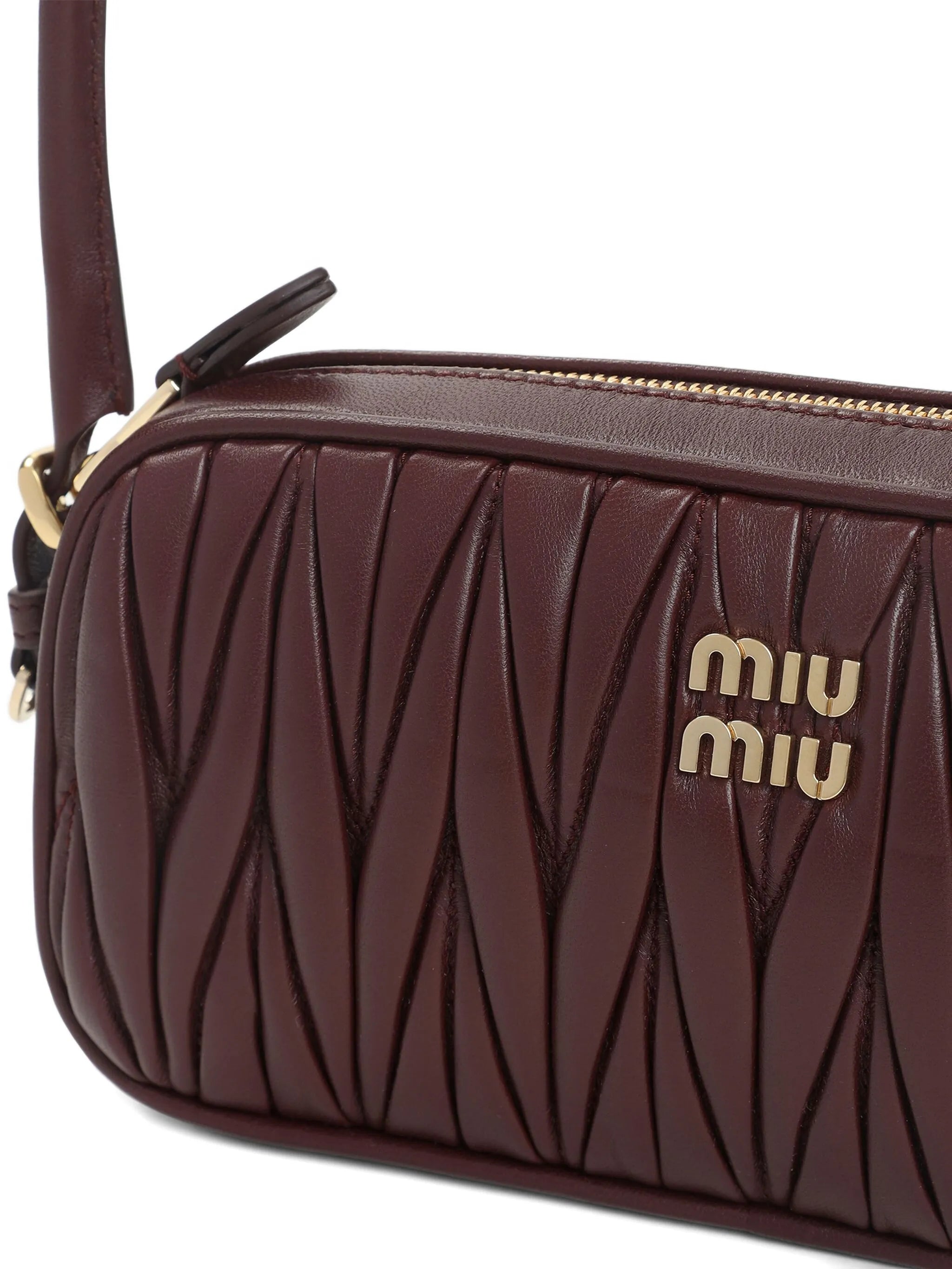 quilted leather shoulder bag