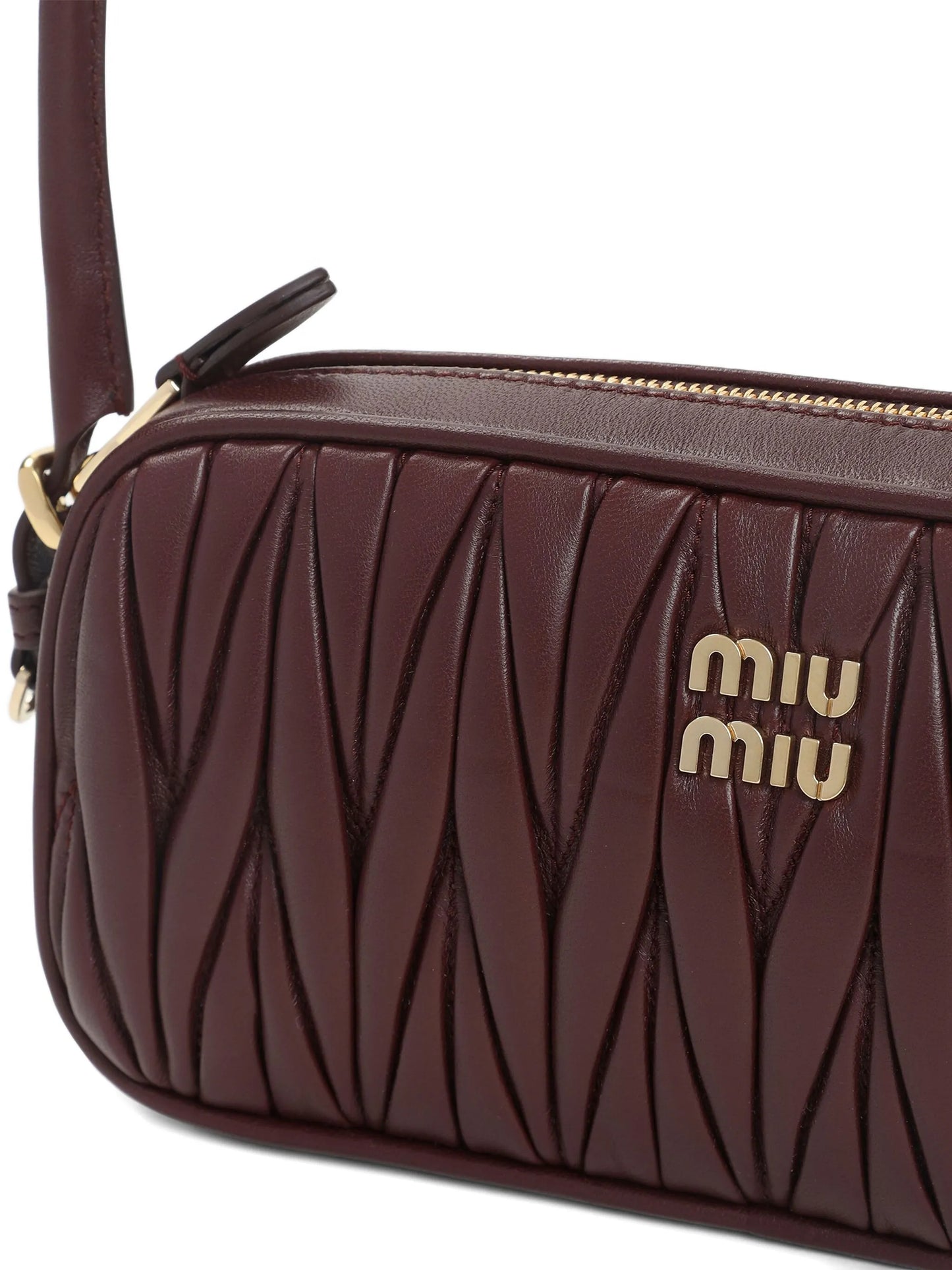 quilted leather shoulder bag