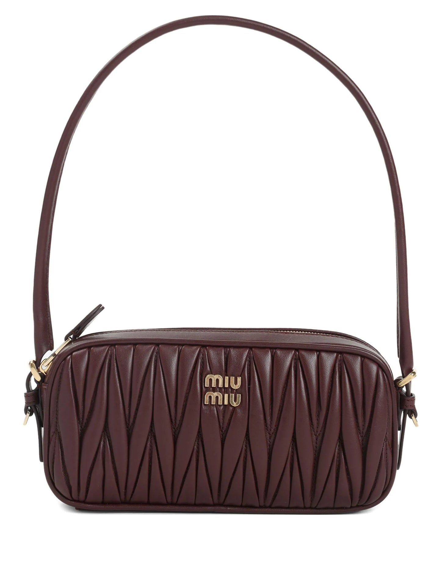 quilted leather shoulder bag