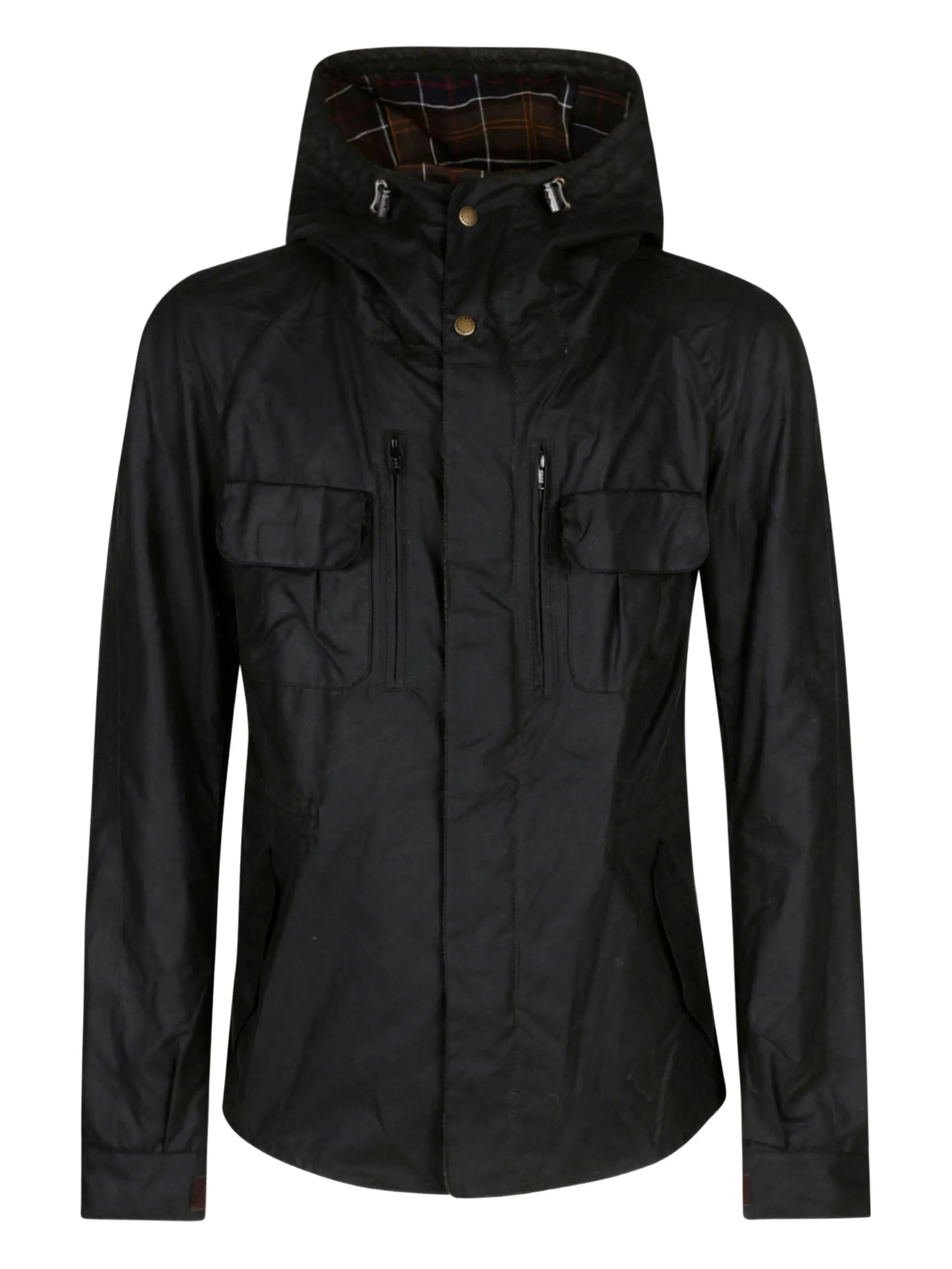 cotton hooded jacket