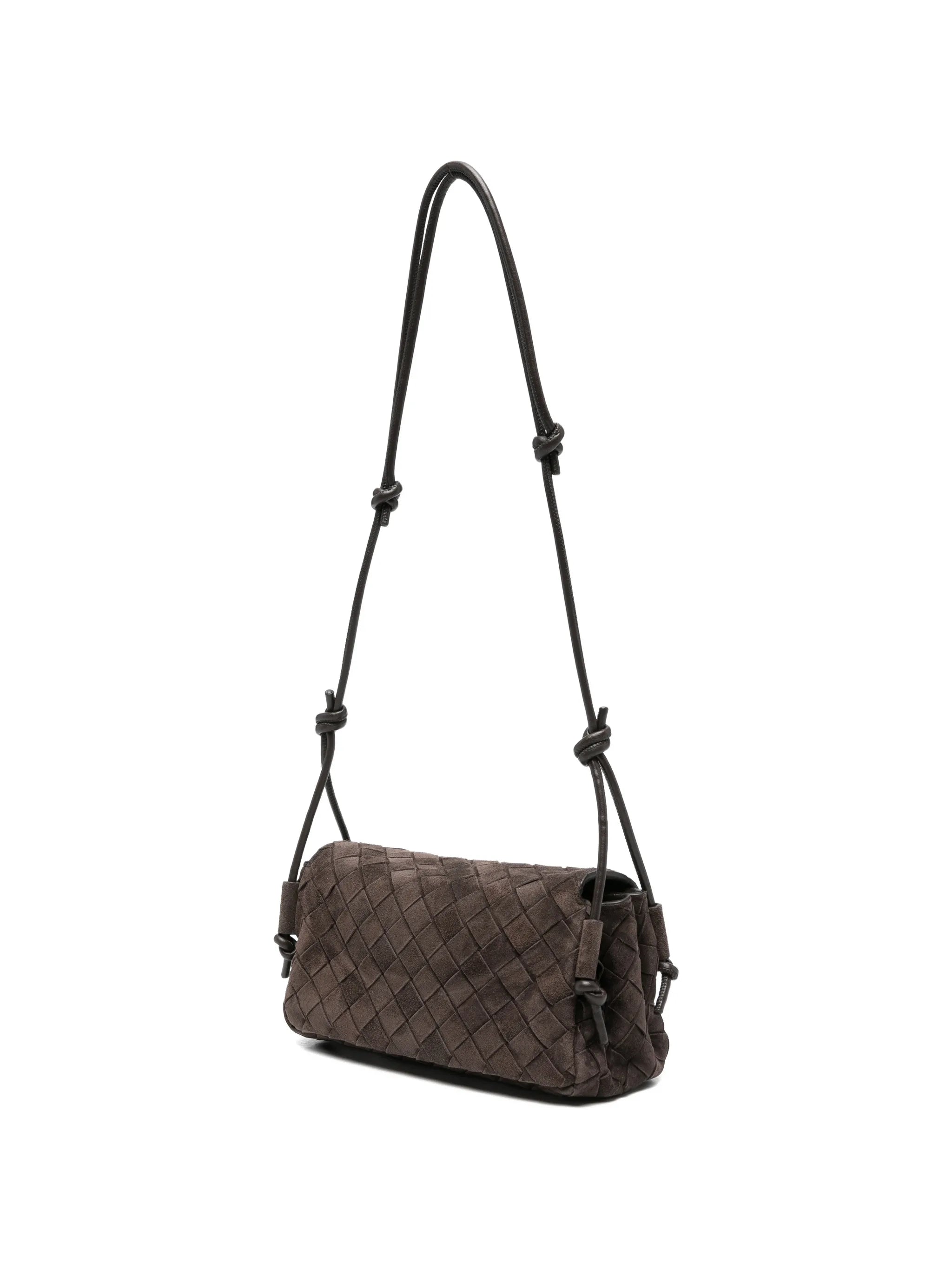 Notturno intrecciato cross body bag