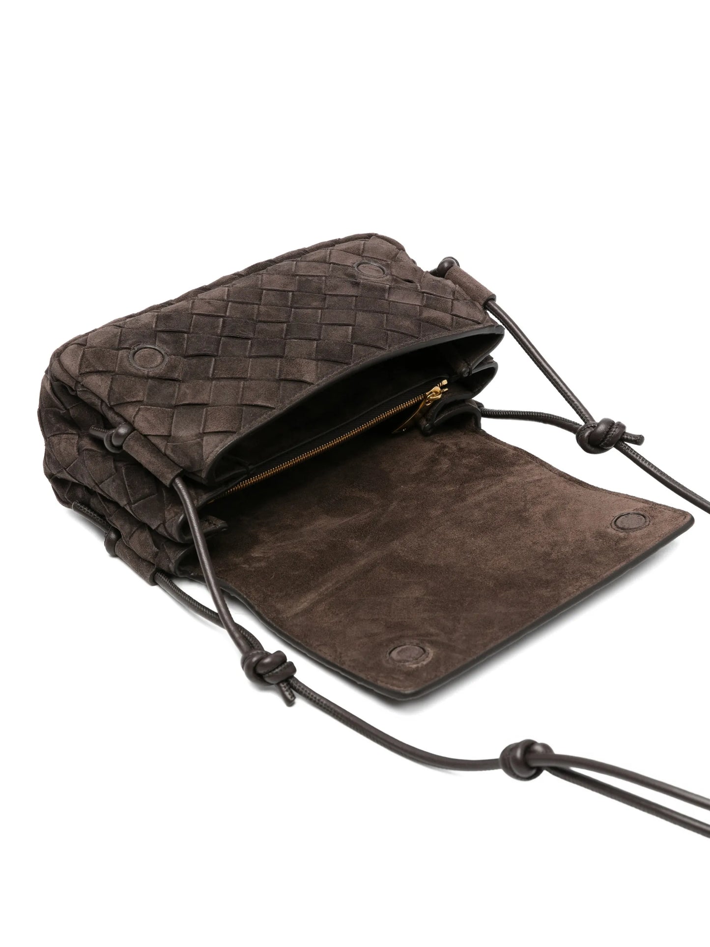 Notturno intrecciato cross body bag
