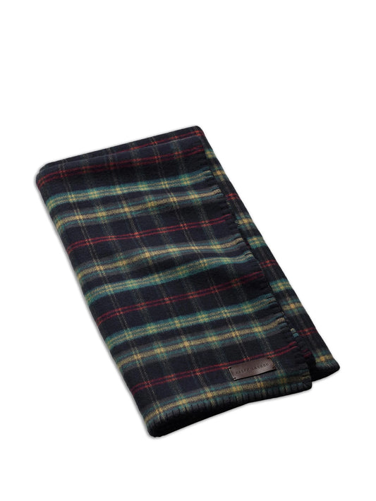 Georgia plaid throw (183cm x 139.5cm)