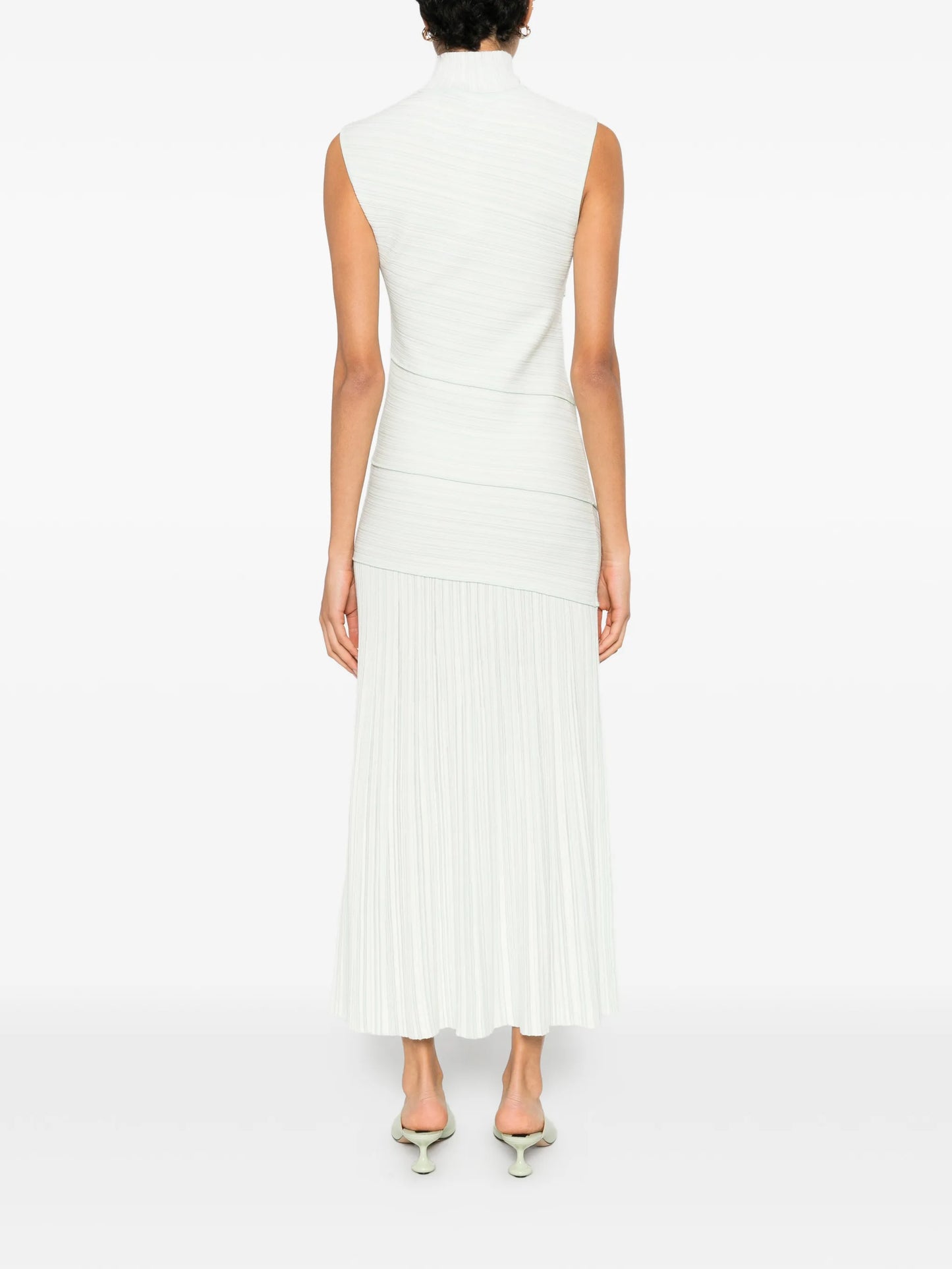 Federica pleated maxi dress