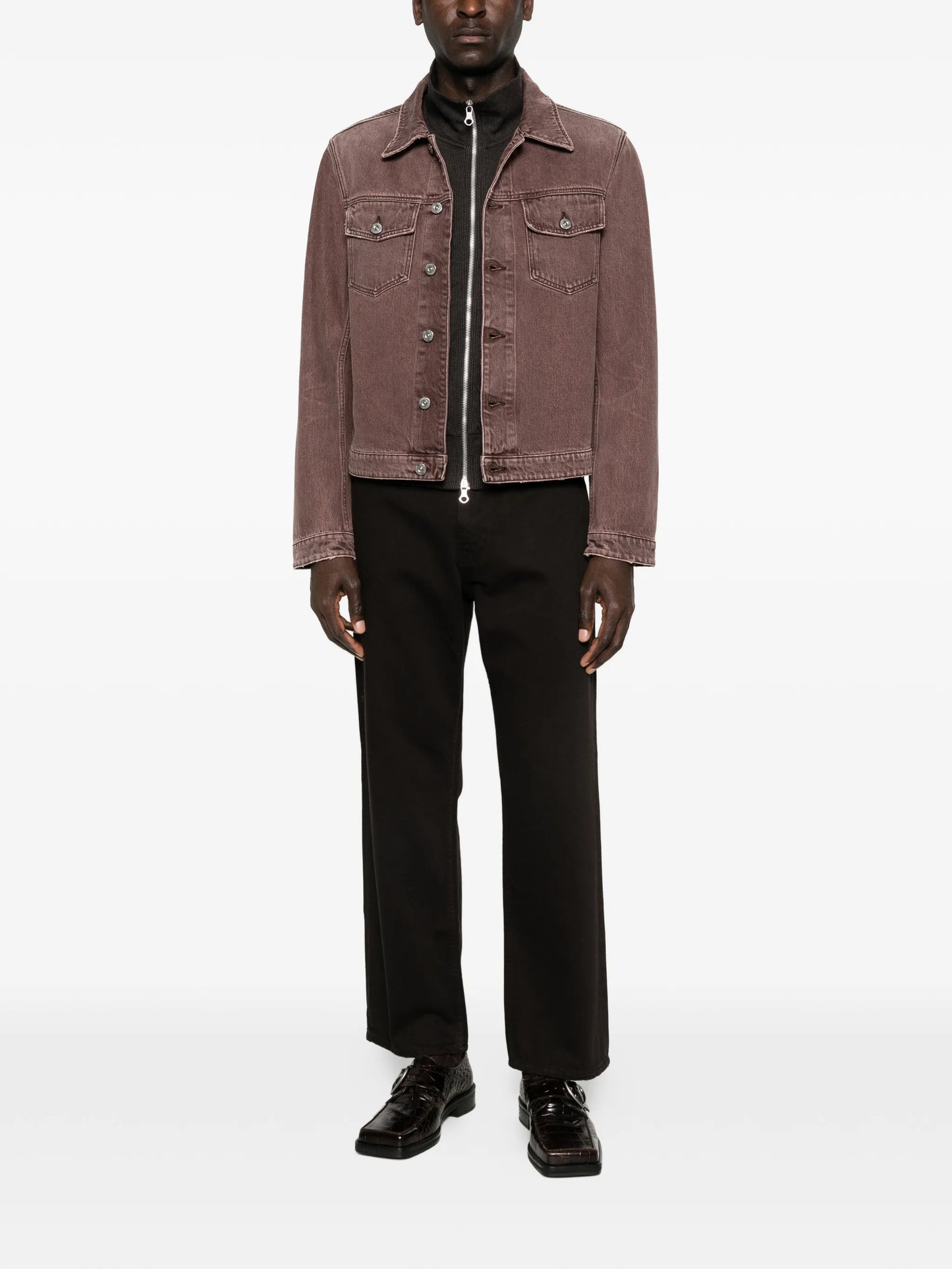 Origin flap-pocket jacket