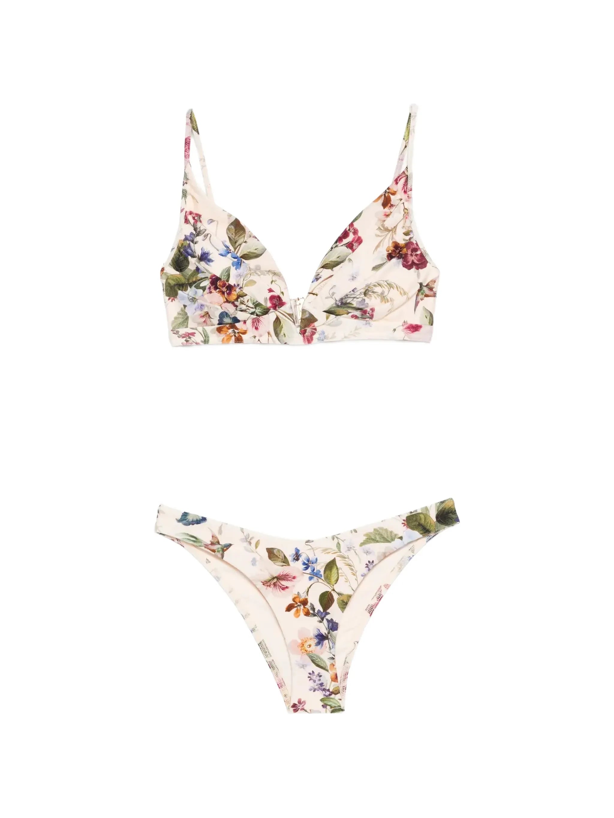 Patience Tuck Plunge bikini
