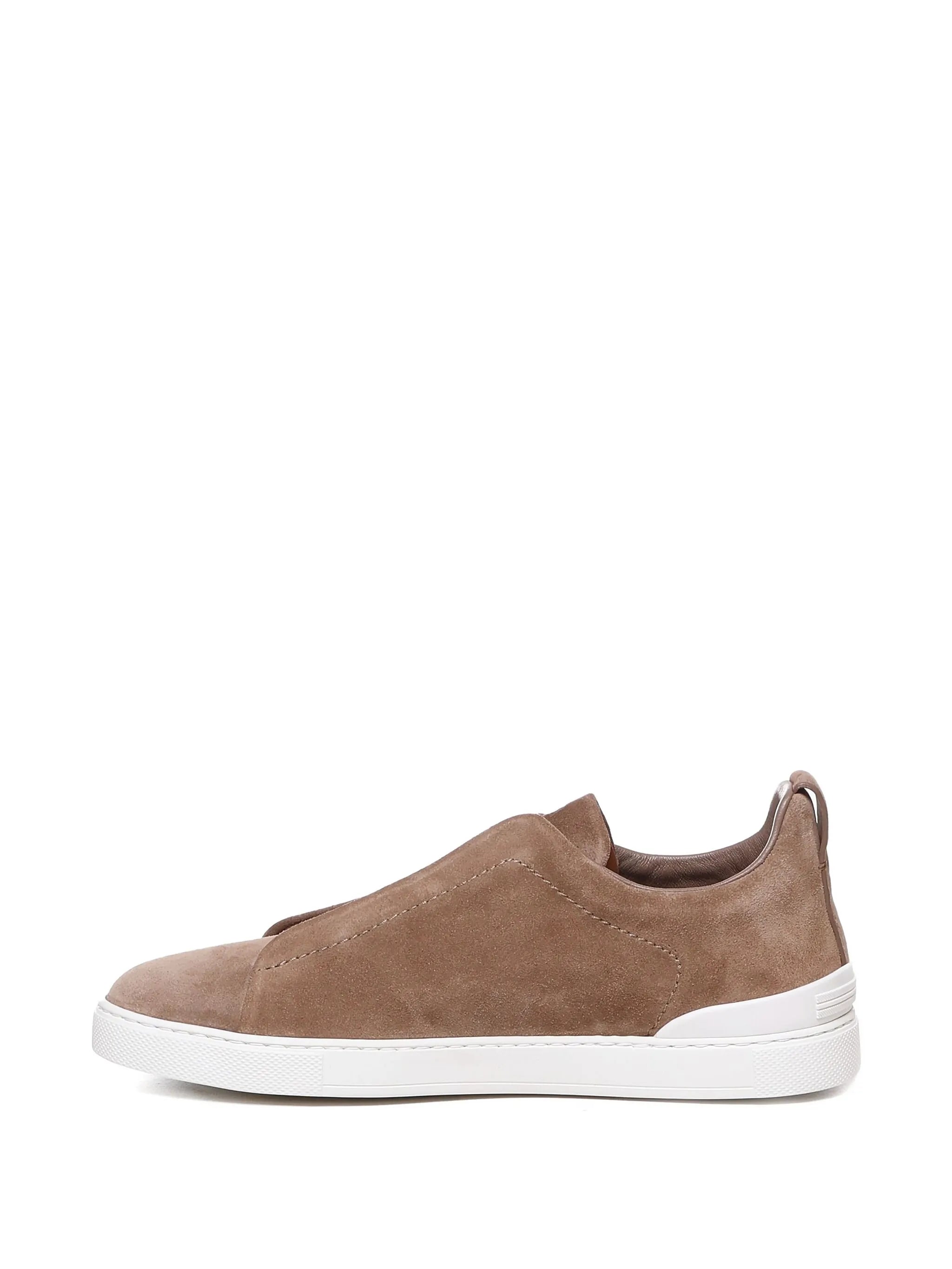 Triple Stitch™ suede sneakers