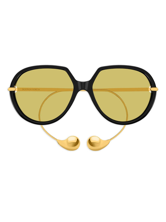 round-frame sunglasses