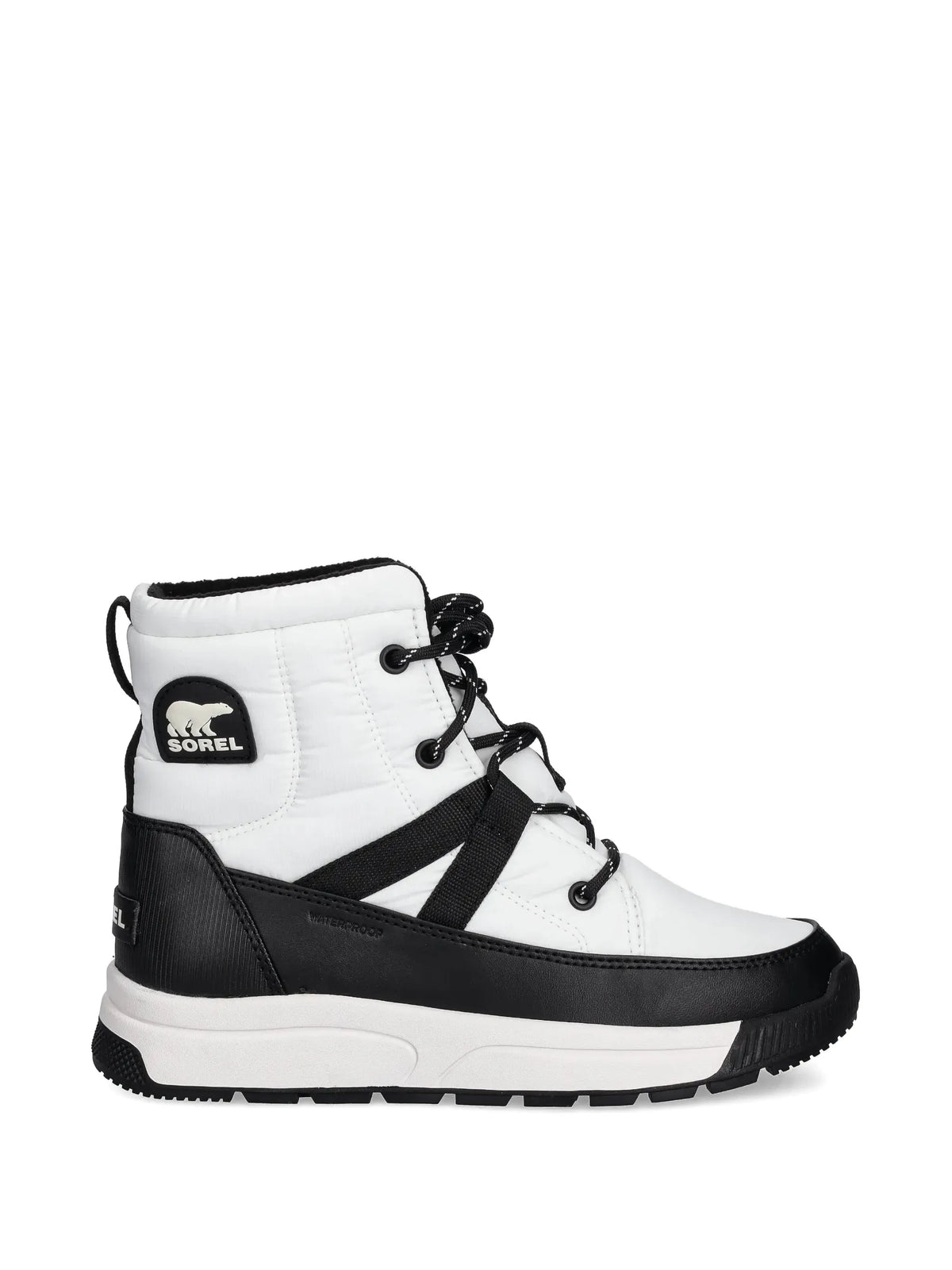 Whitney III quilted lace-up boots