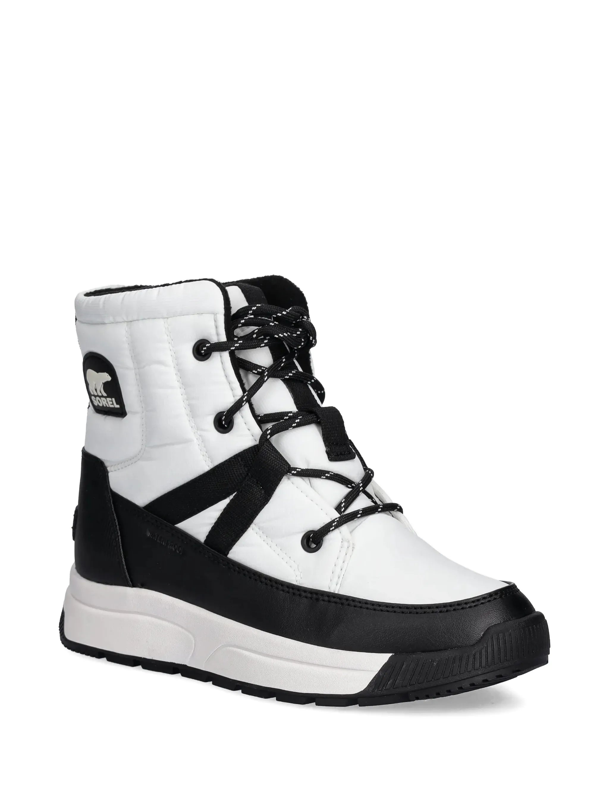 Whitney III quilted lace-up boots