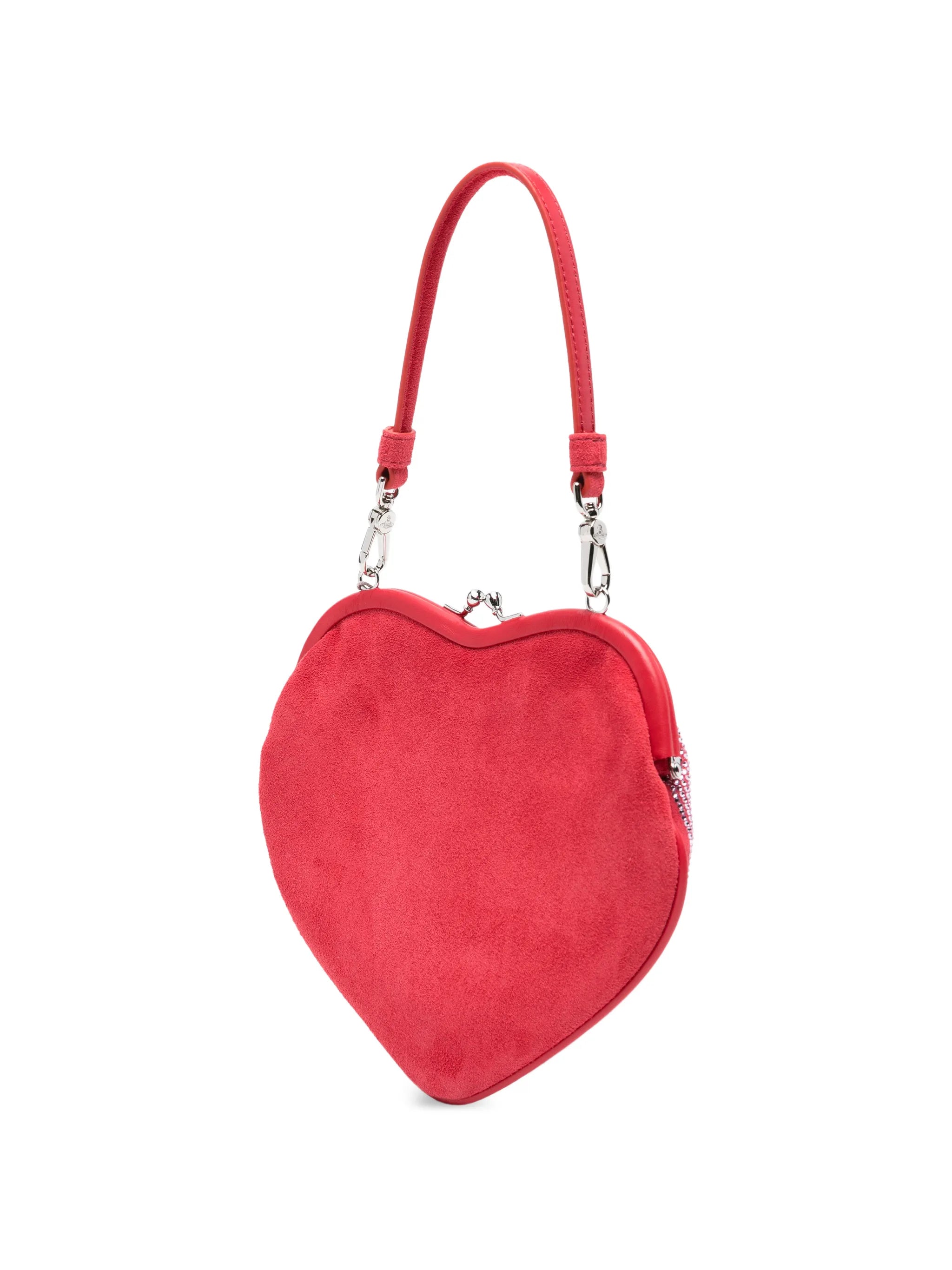 Belle heart-frame hotfix tote bag
