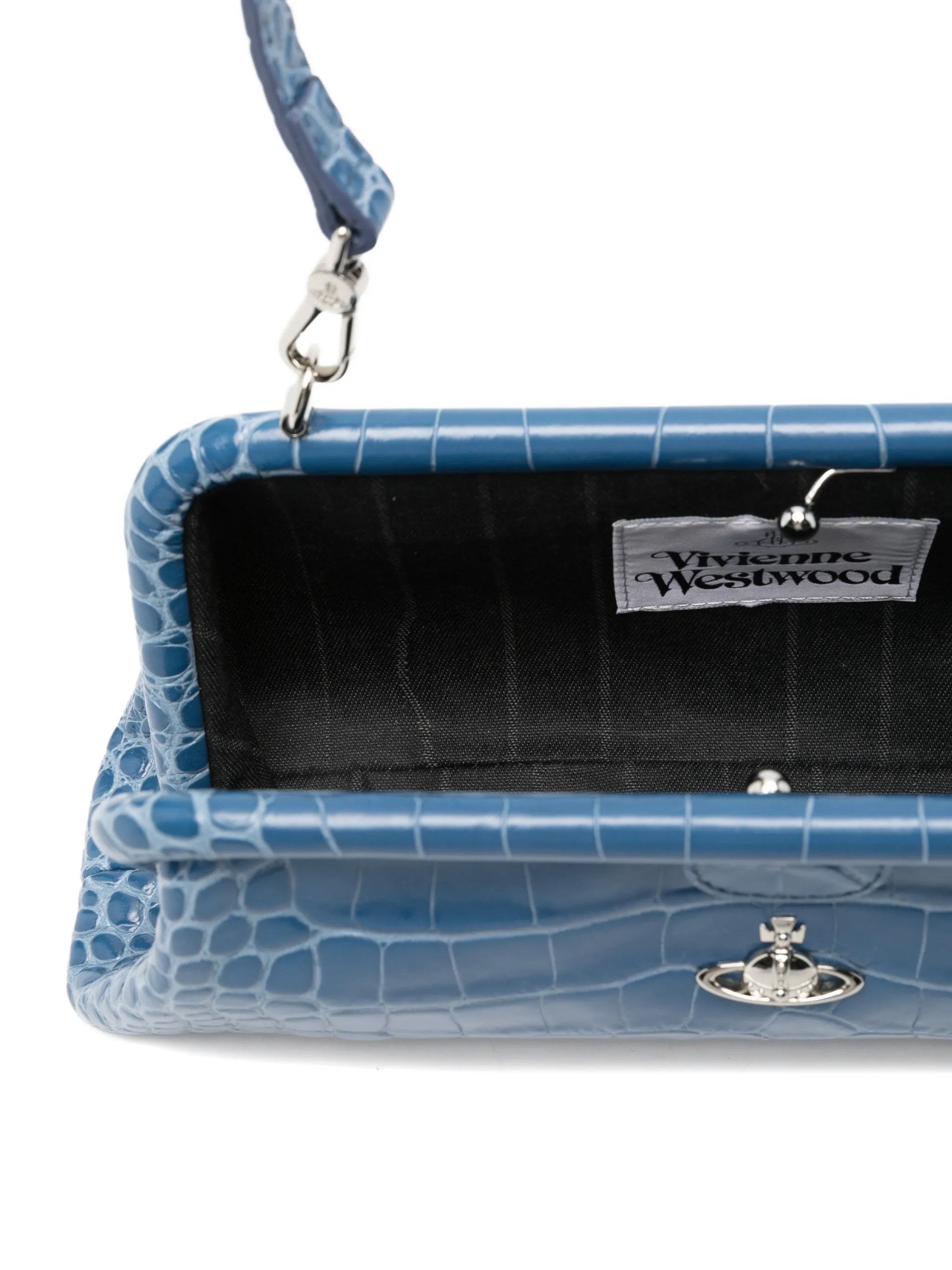 Jane croc-effect shoulder bag