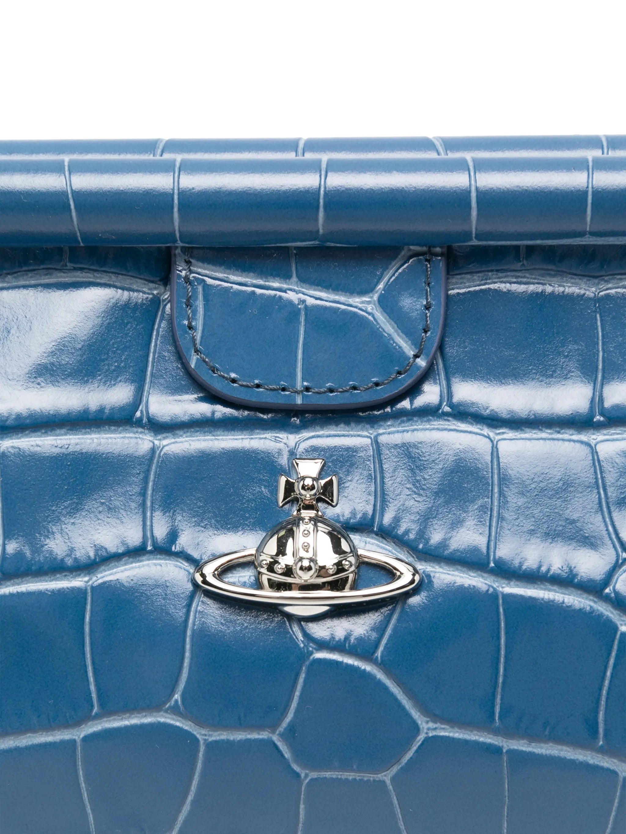 Jane croc-effect shoulder bag