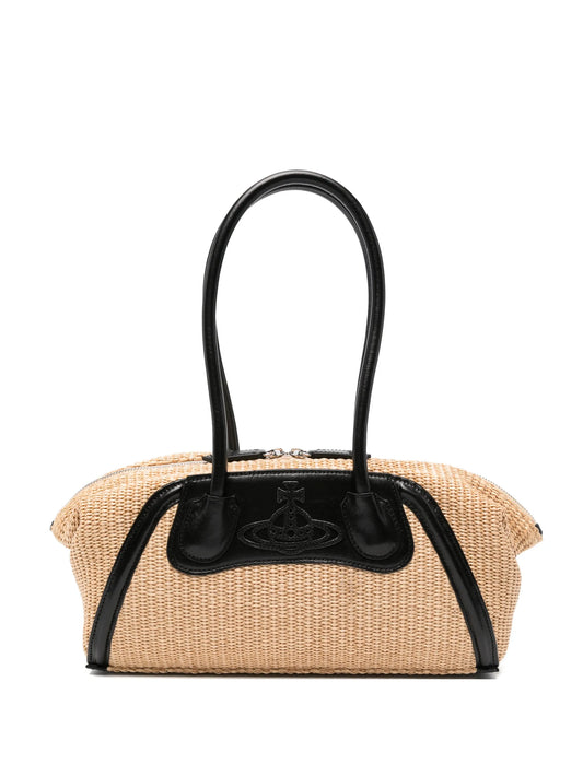 Shirley Orb-plaque shoulder bag