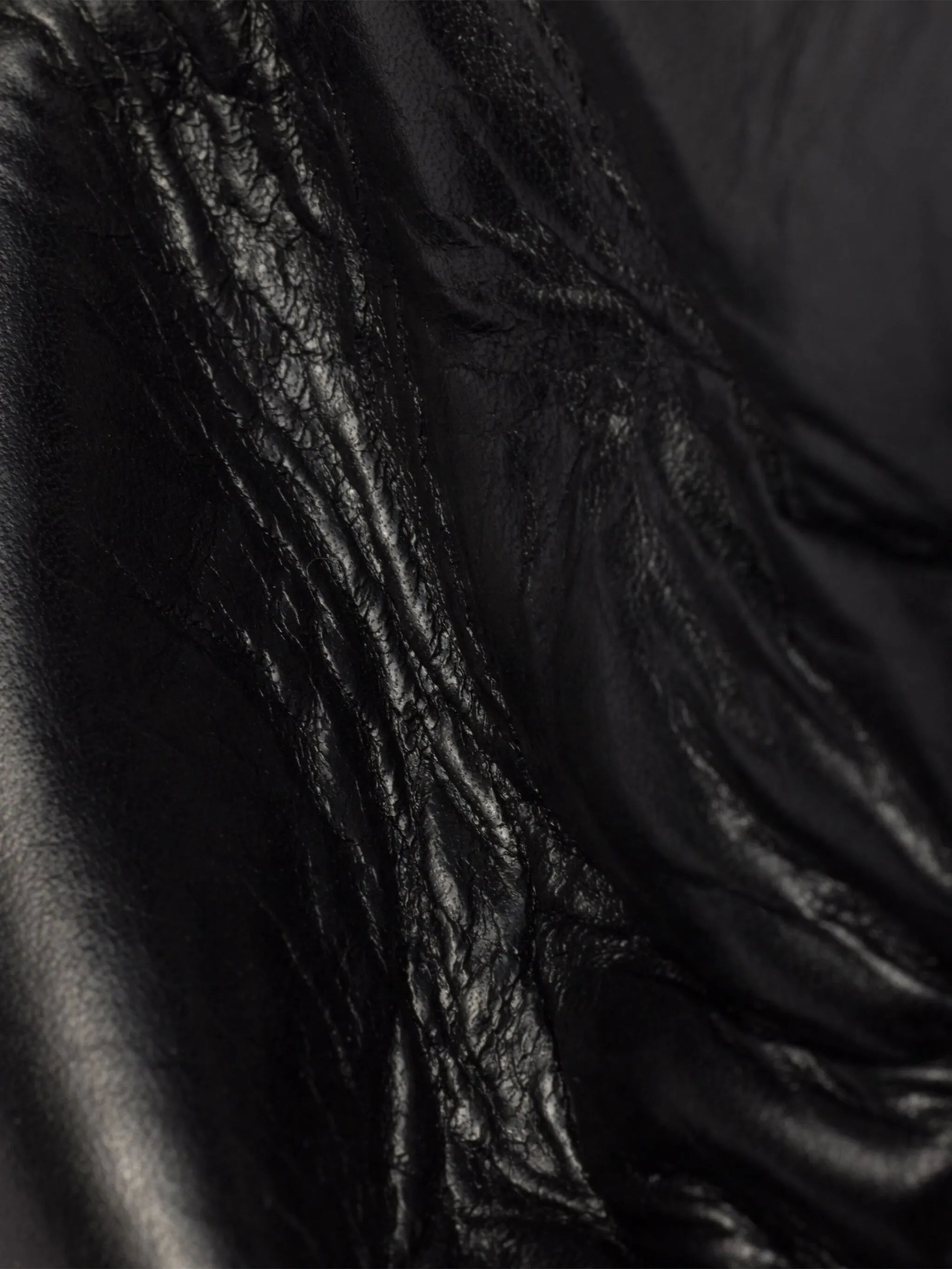 55mm ruched-effect pointed-toe leather pumps