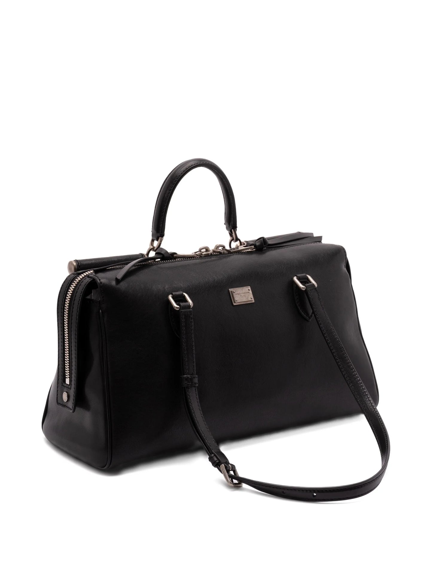 leather travel bag