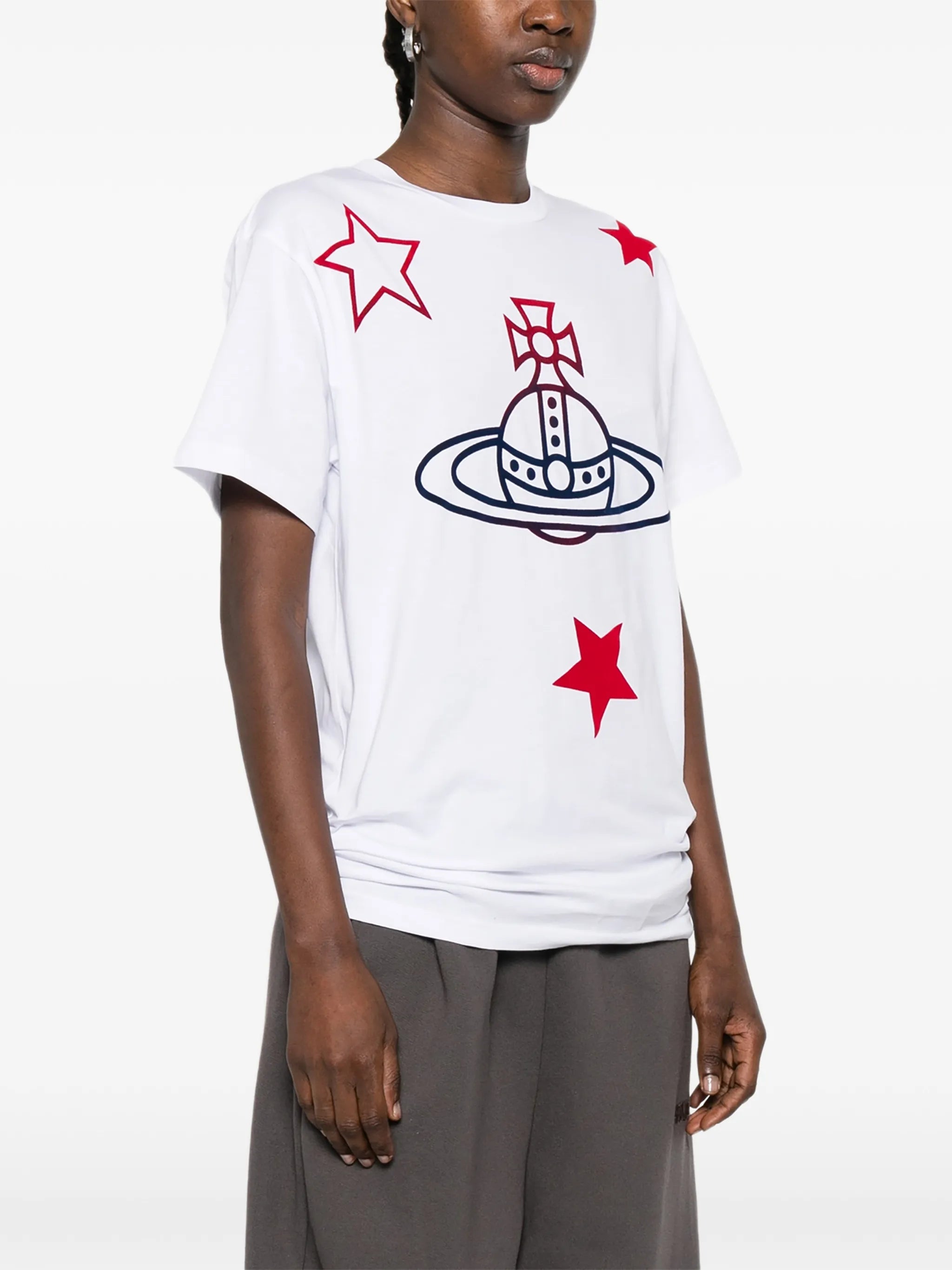 Orb and Stars Classic cotton T-shirt