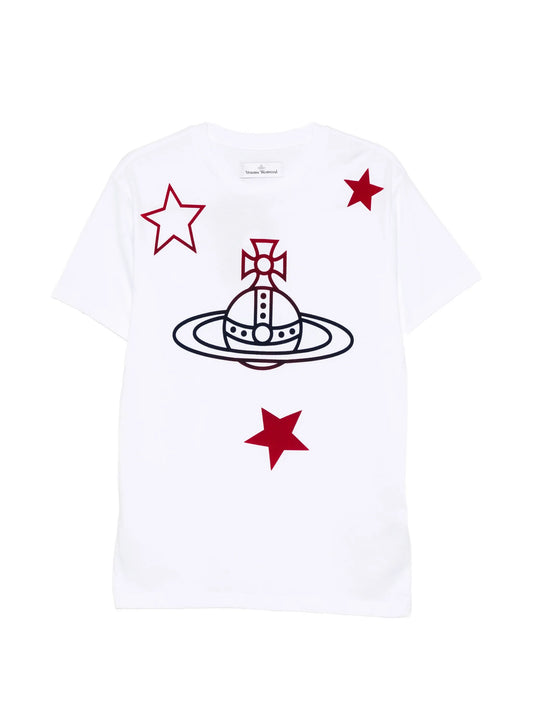Orb and Stars Classic cotton T-shirt