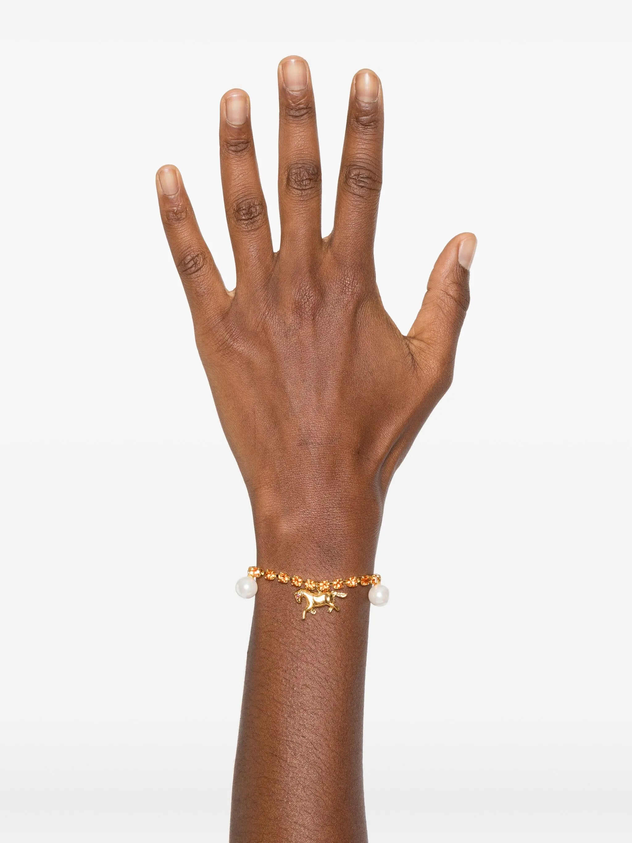 crystal charm bracelet