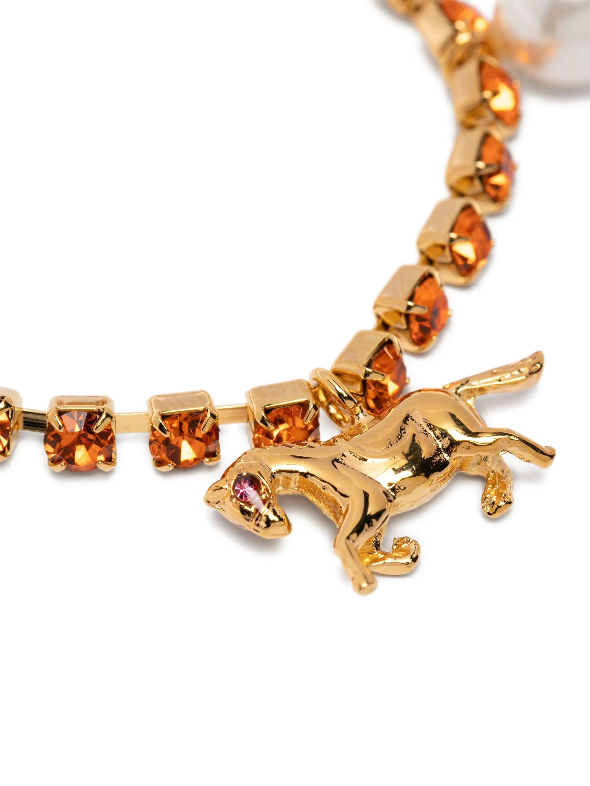 crystal charm bracelet