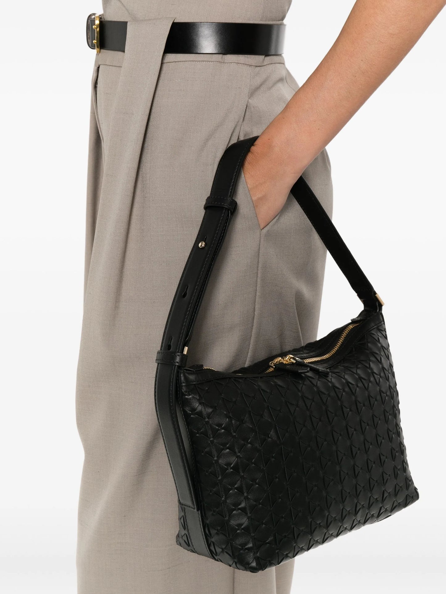small Mosaico zip shoulder Bag