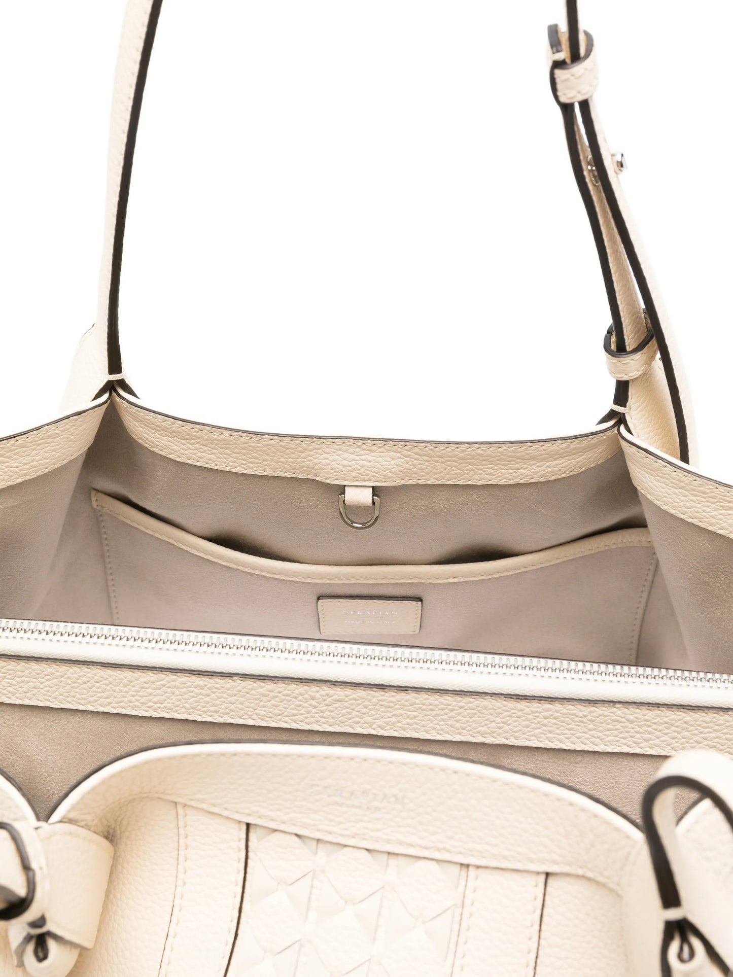 small Mosaico Secret leather tote bag