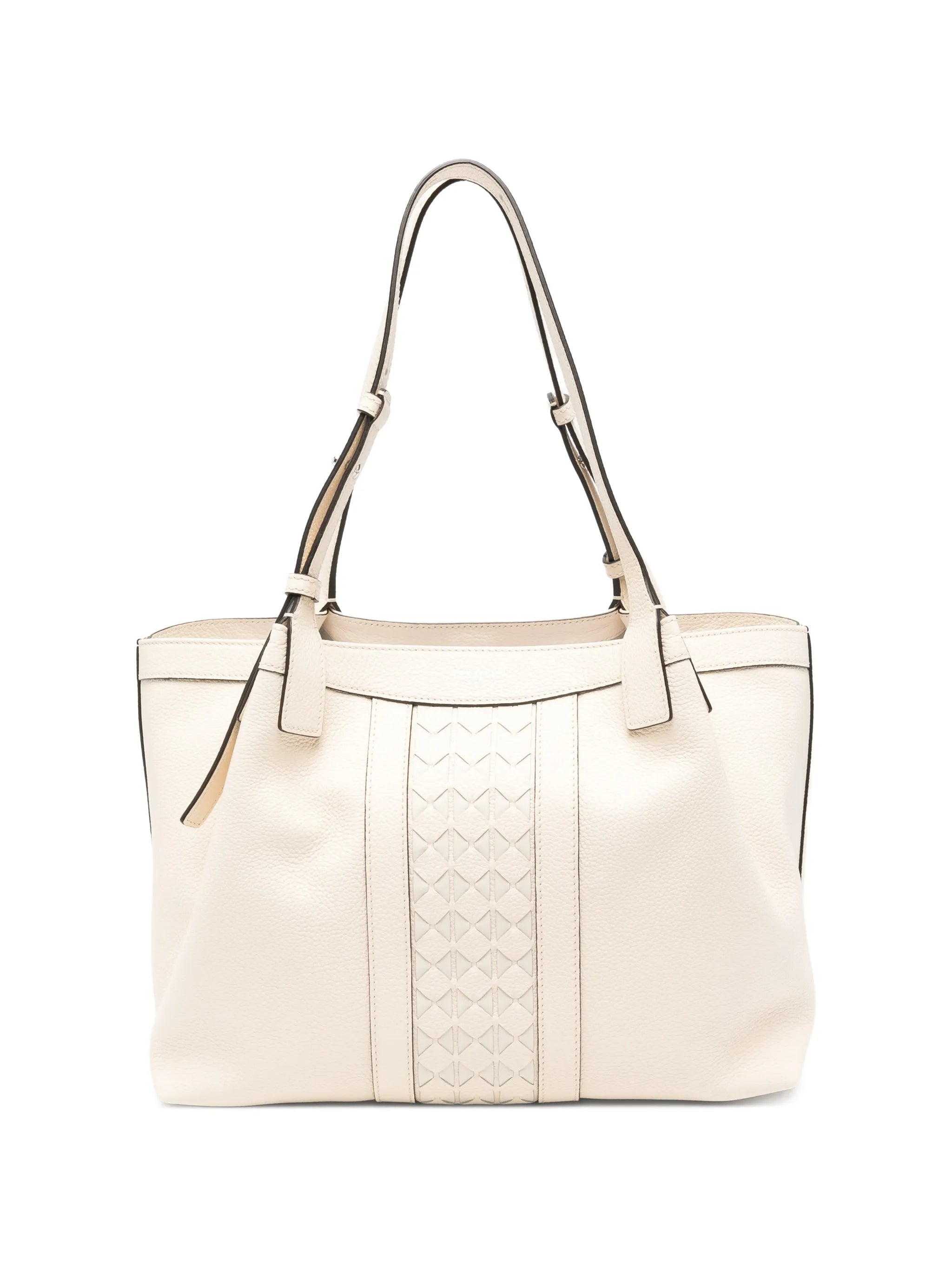 small Mosaico Secret leather tote bag