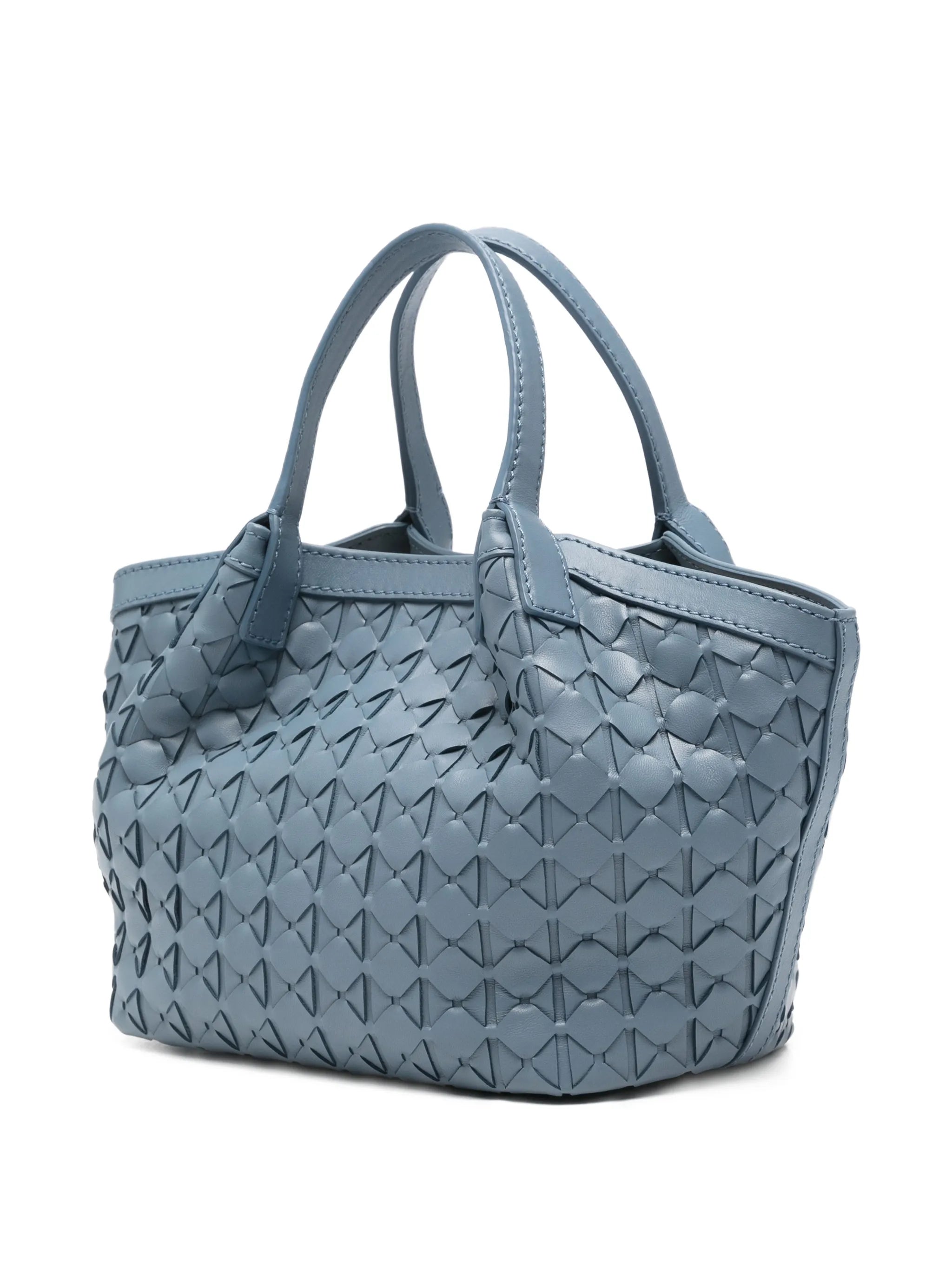 mini Secret leather tote bag