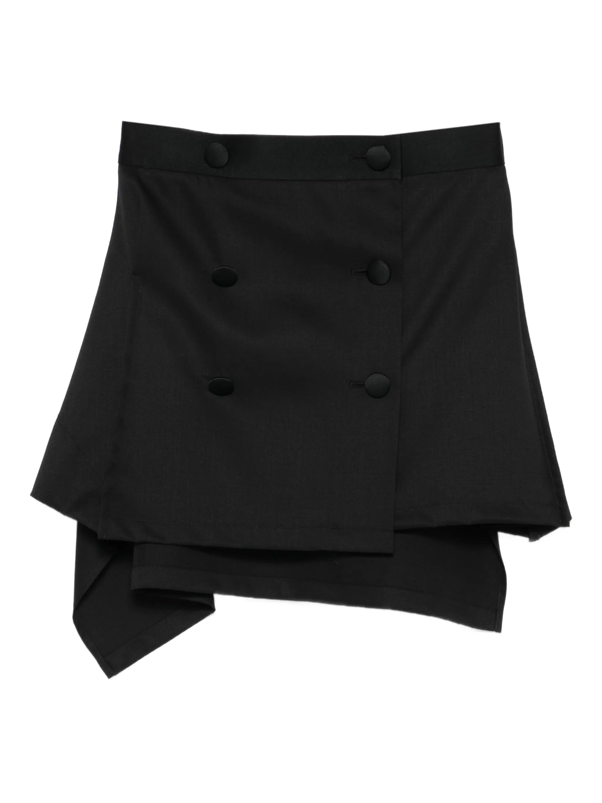Marta button mini skirt