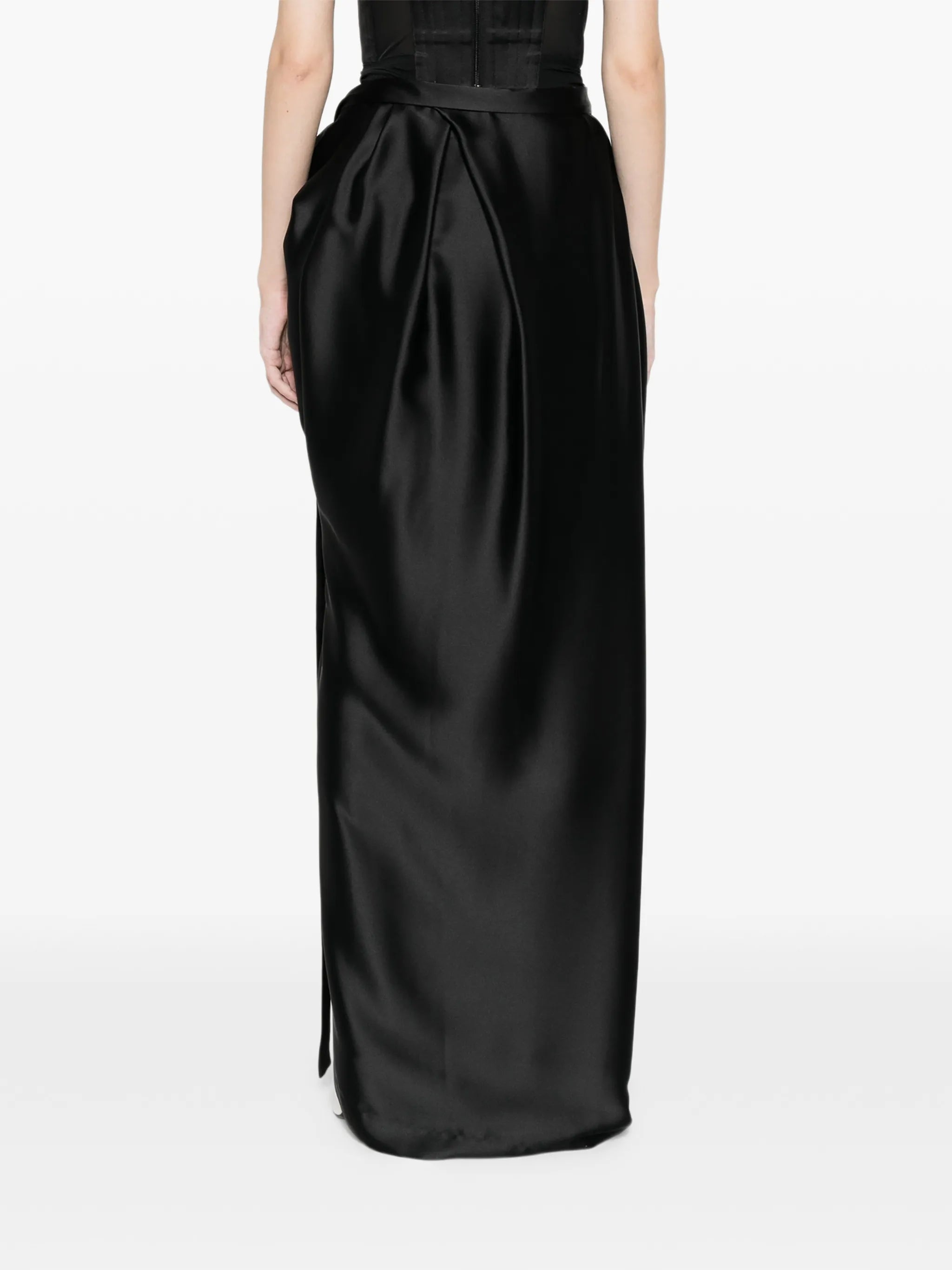 Kendall tie wrap maxi skirt