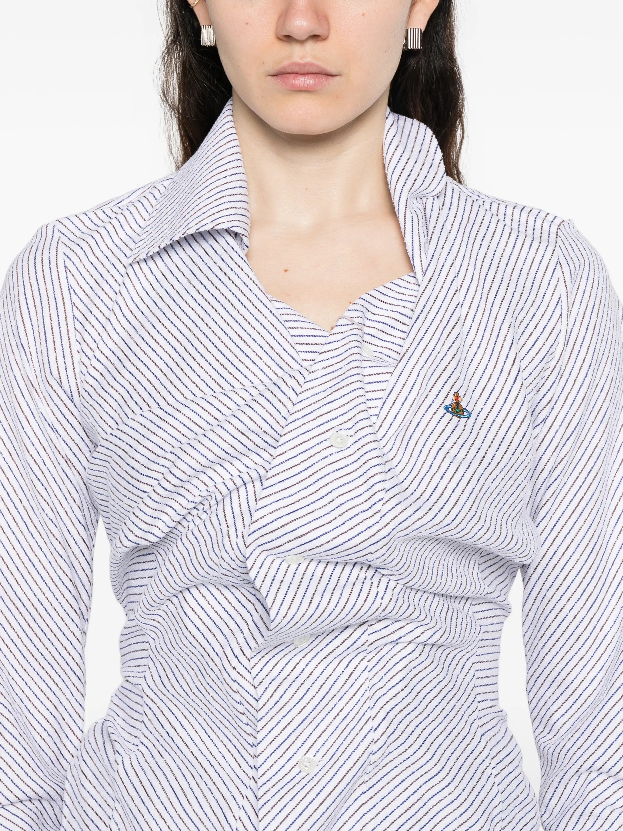 Drunken striped shirt