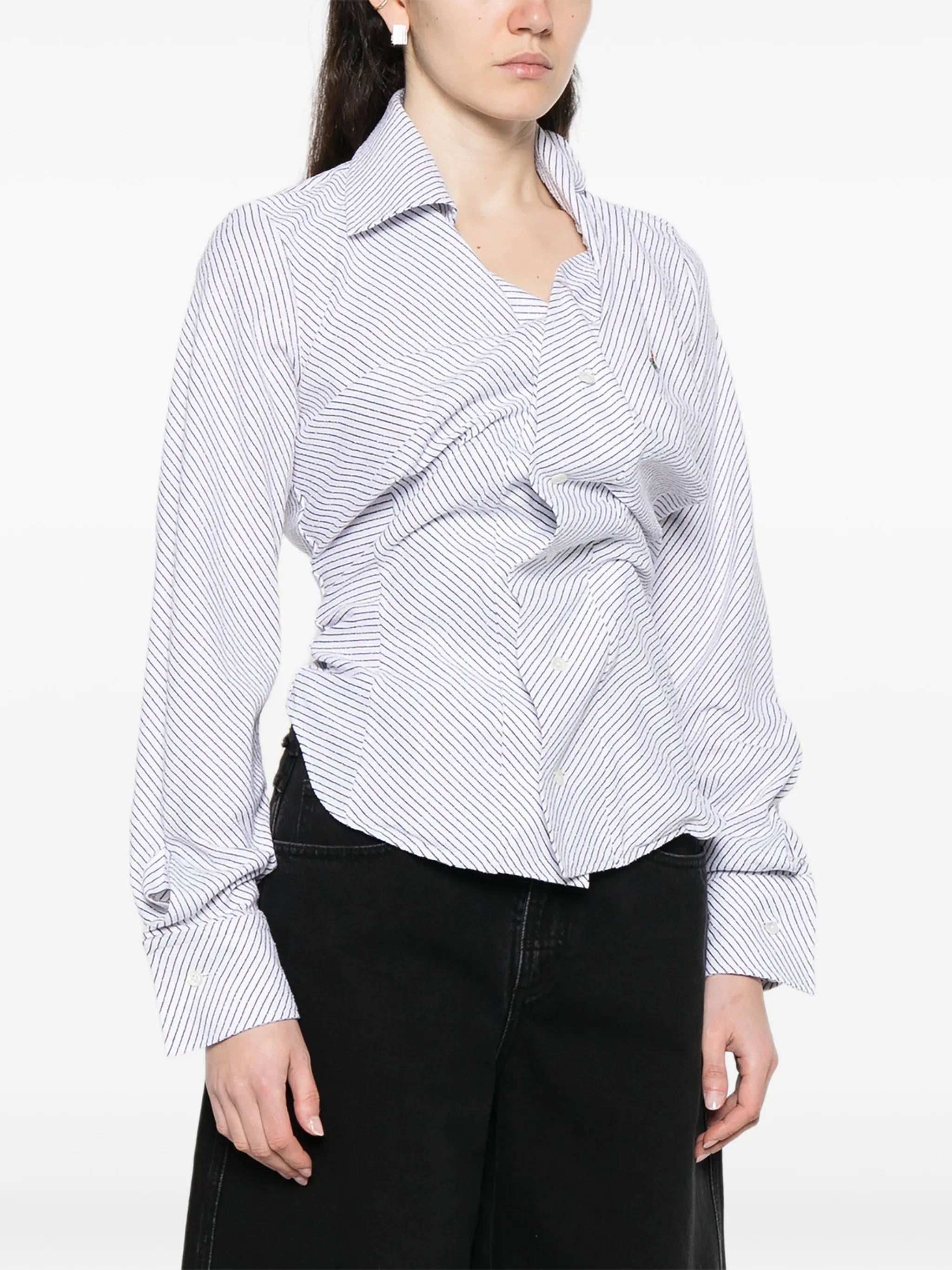 Drunken striped shirt