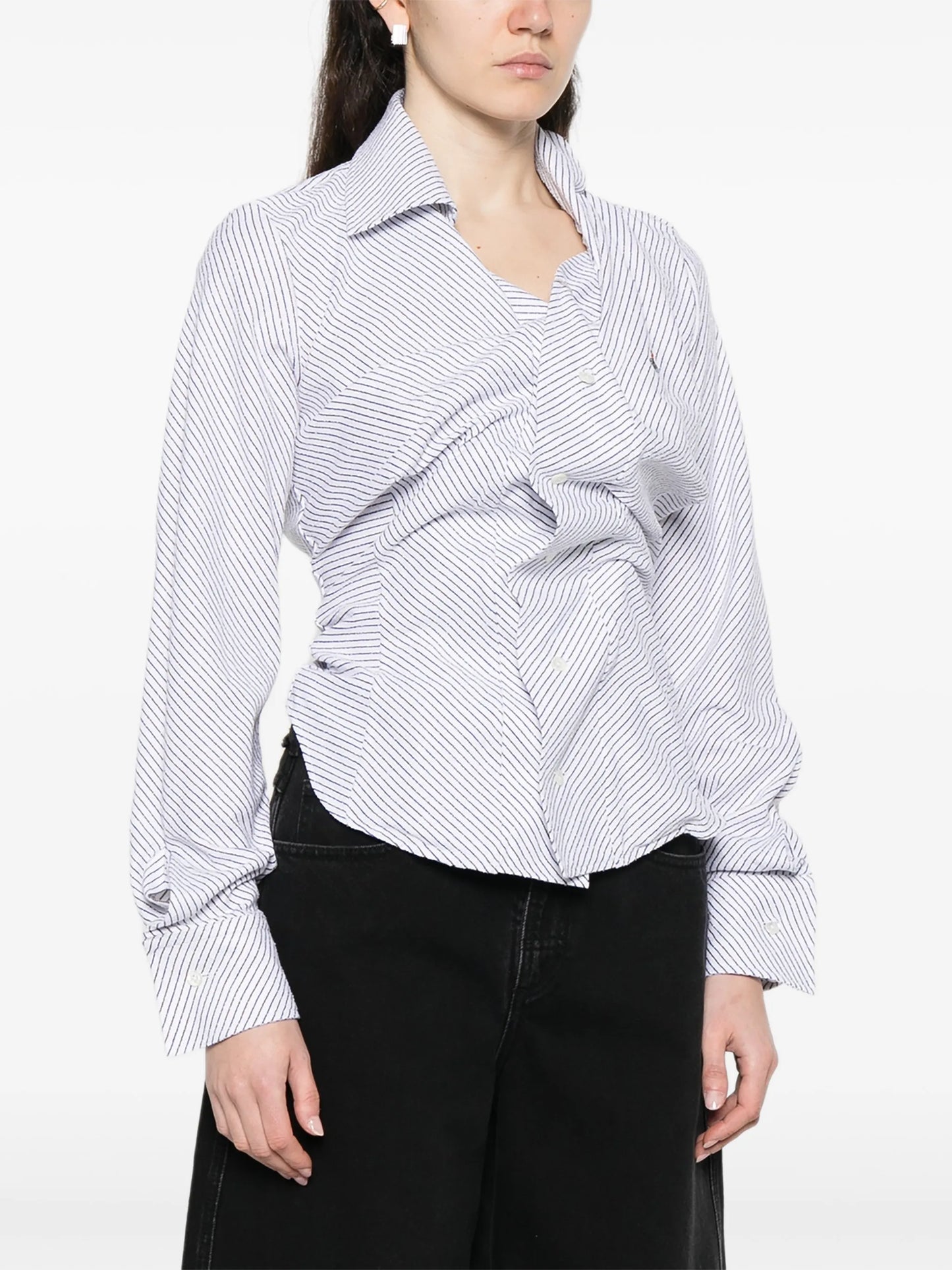 Drunken striped shirt
