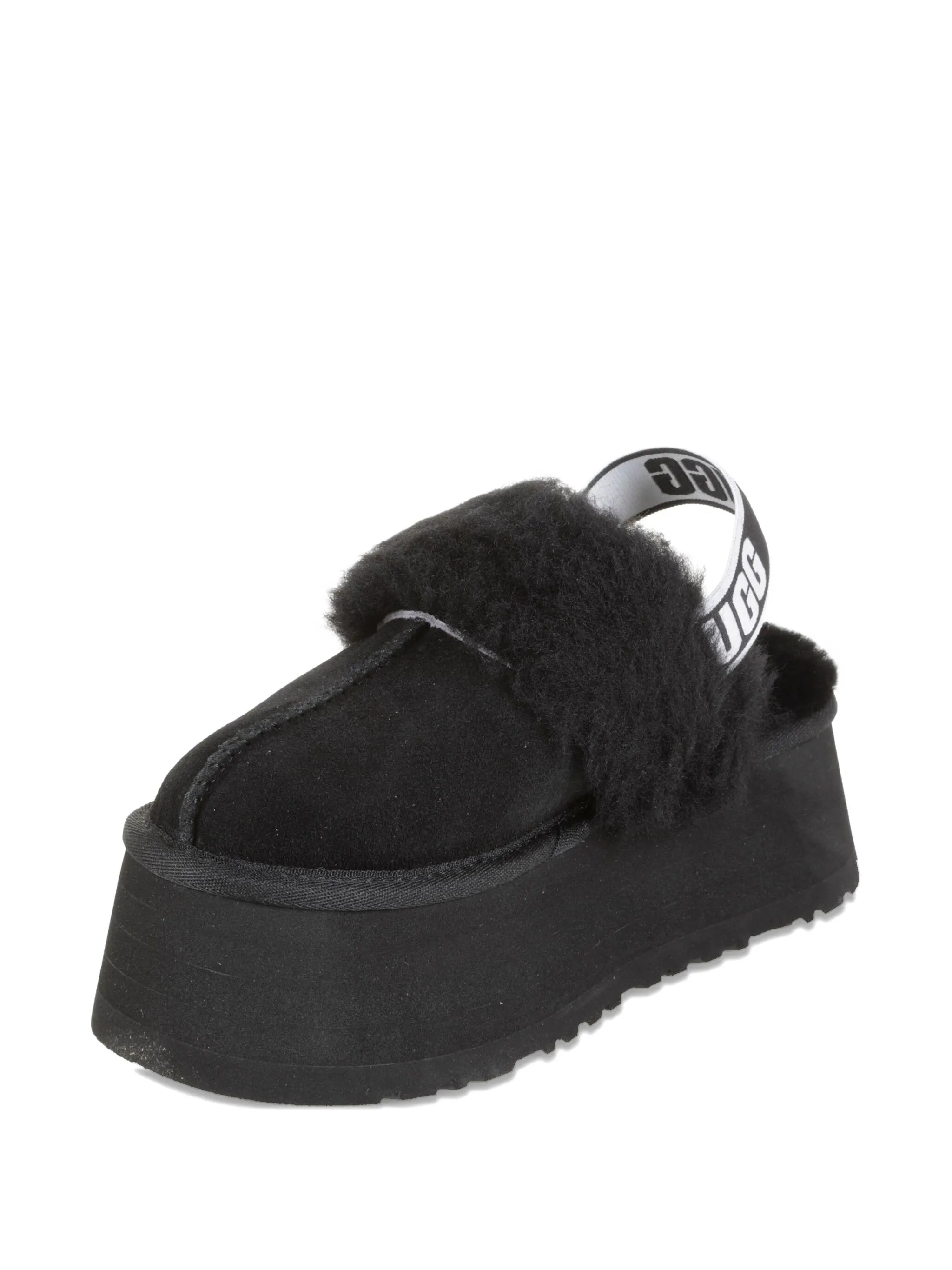 Funkette platform mules