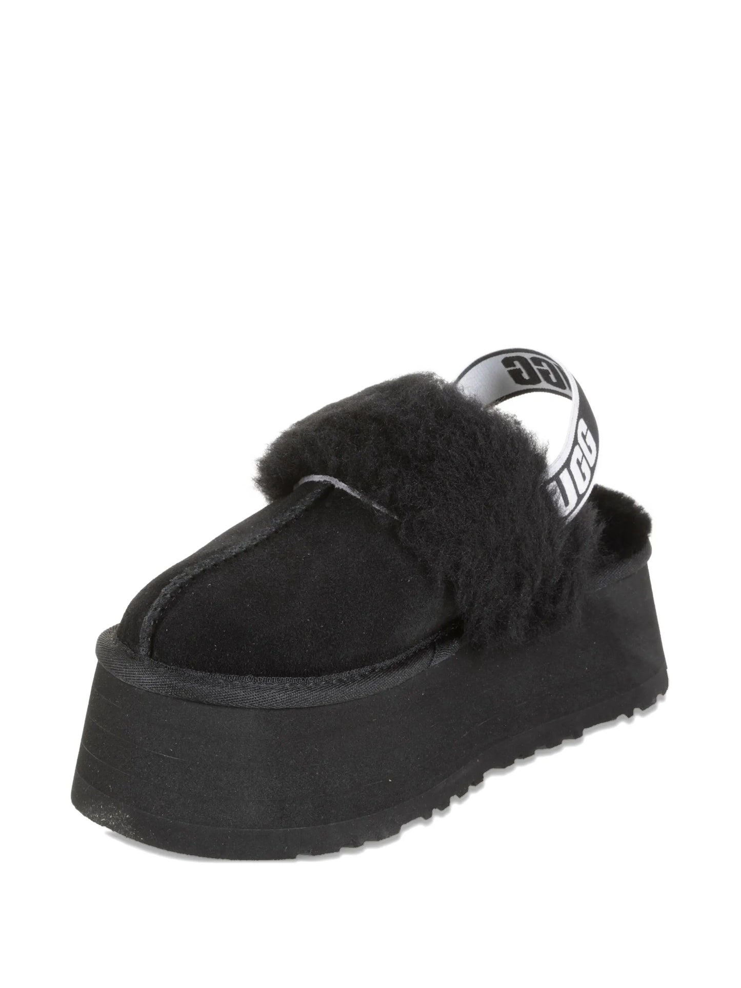 Funkette platform mules