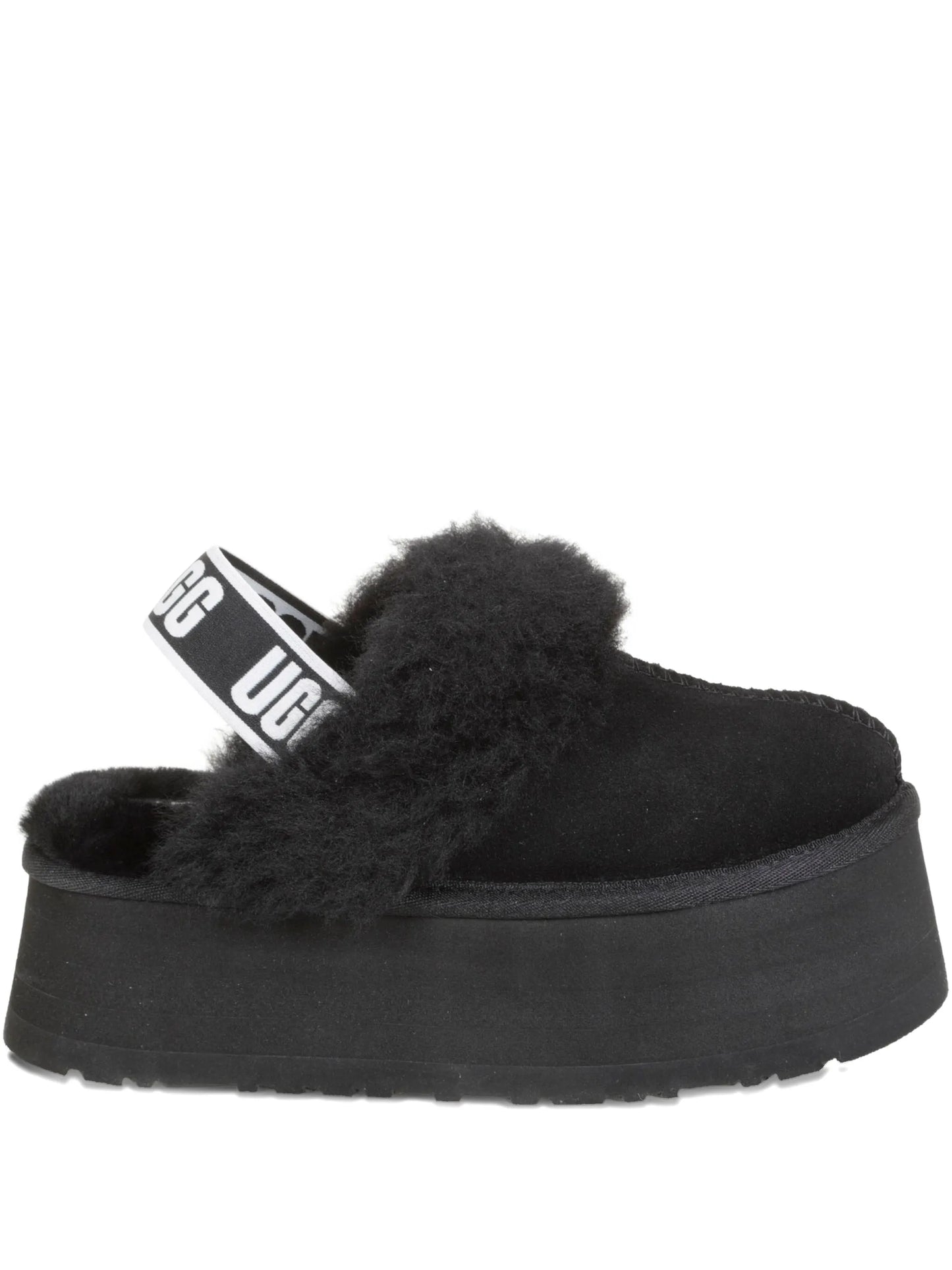 Funkette platform mules