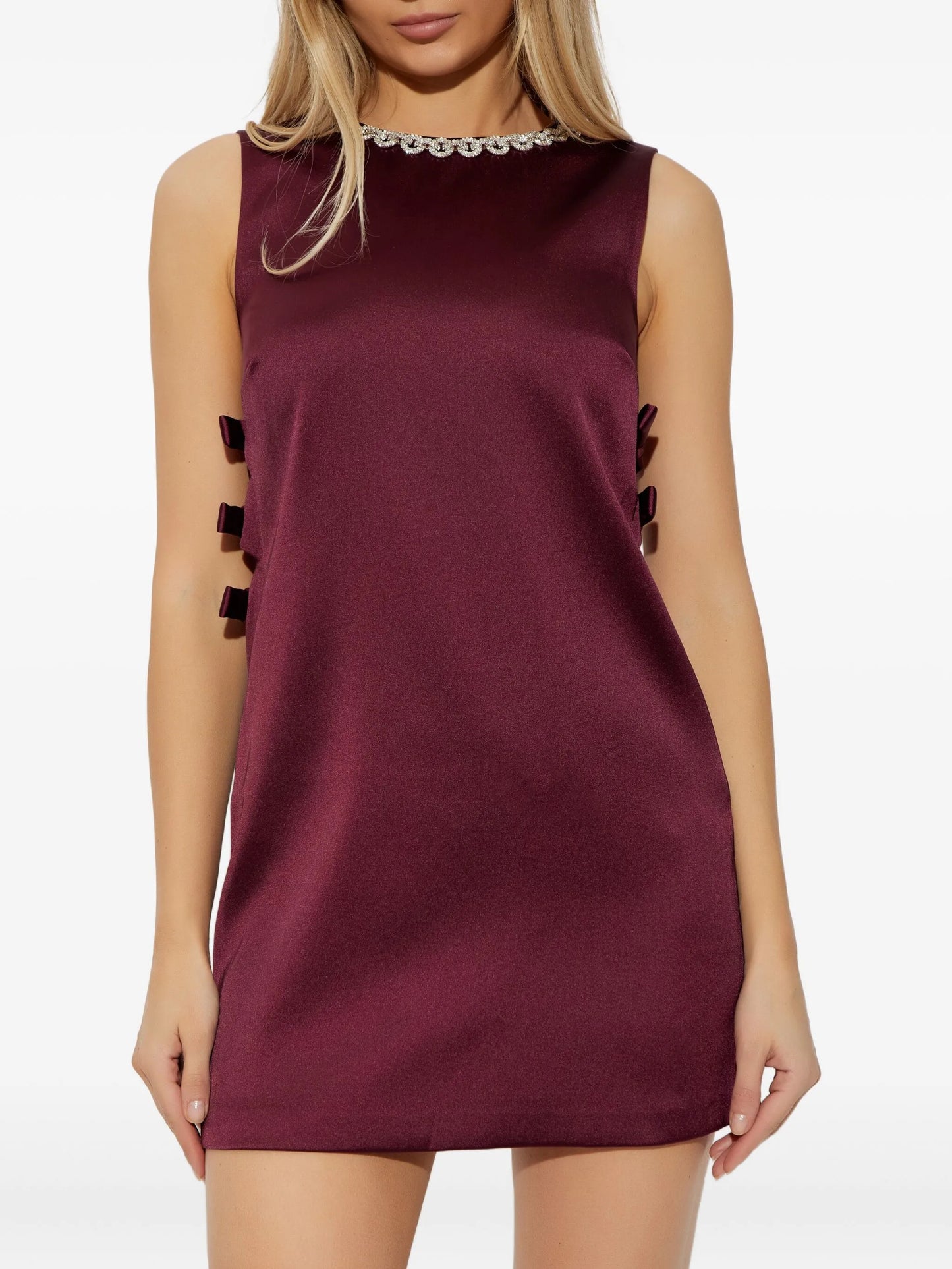 cut-out mini dress