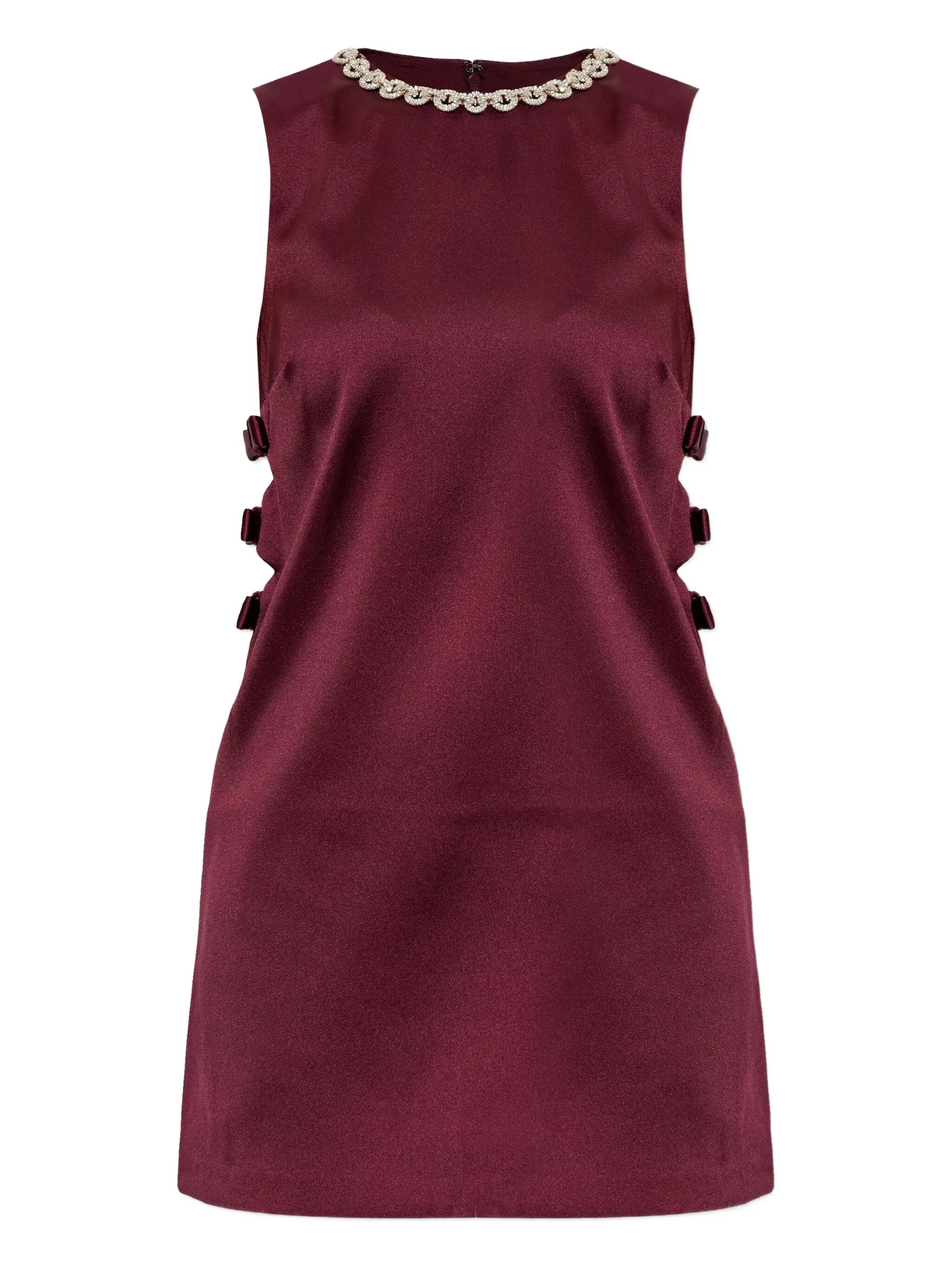 cut-out mini dress