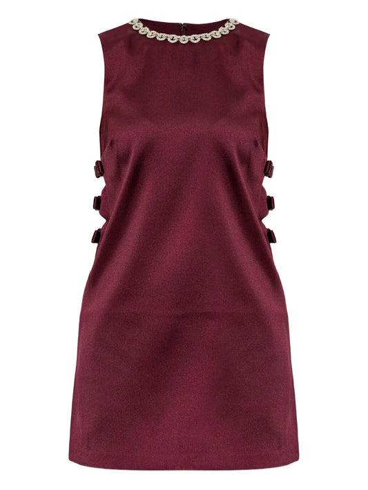 cut-out mini dress