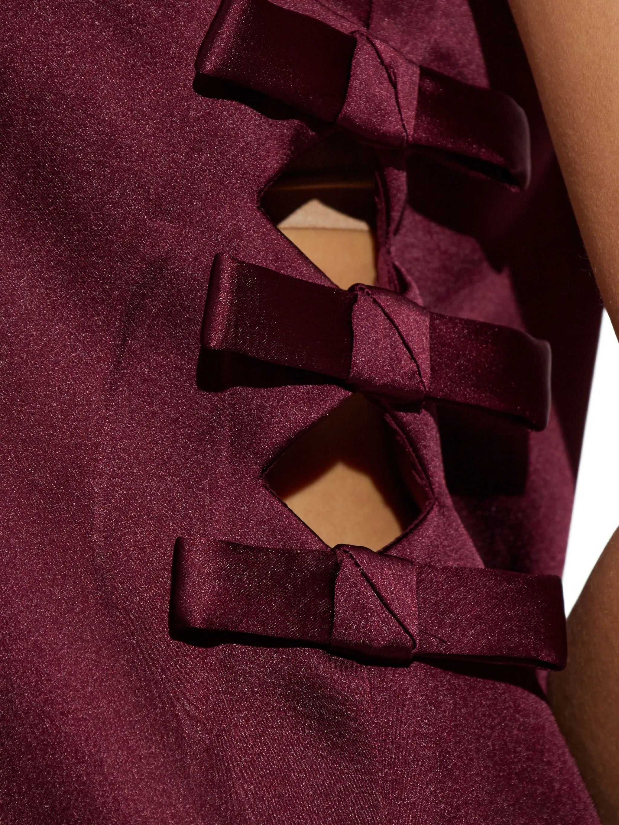 cut-out mini dress