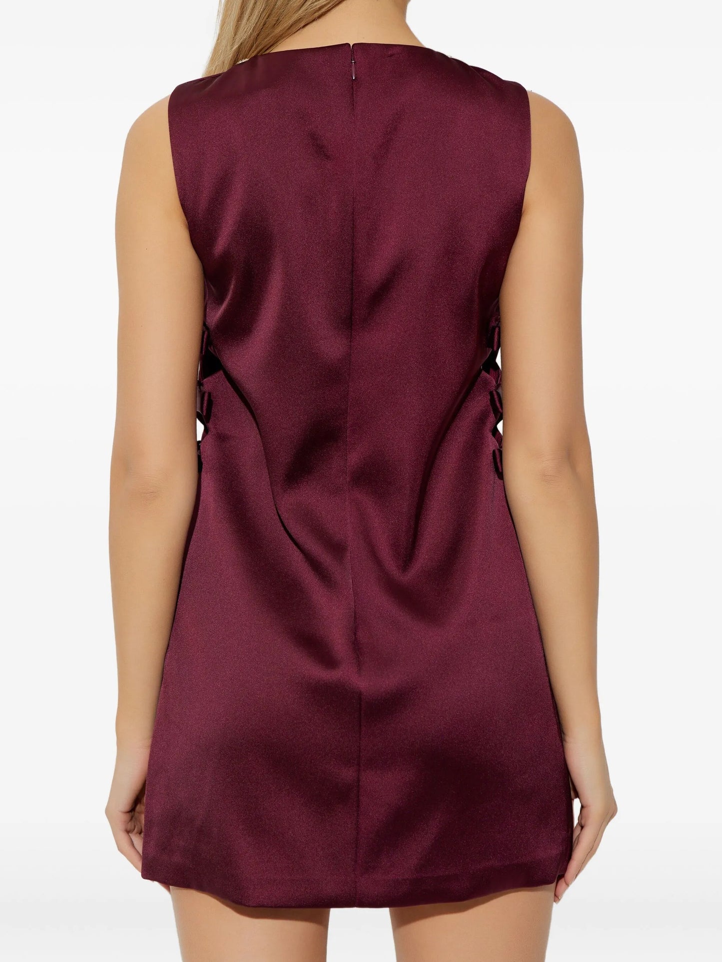 cut-out mini dress